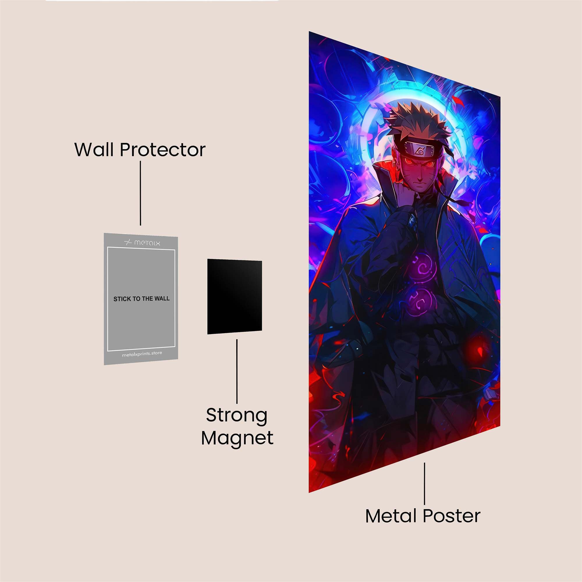 Nagato Radiant Safe Wall Magnetic / M