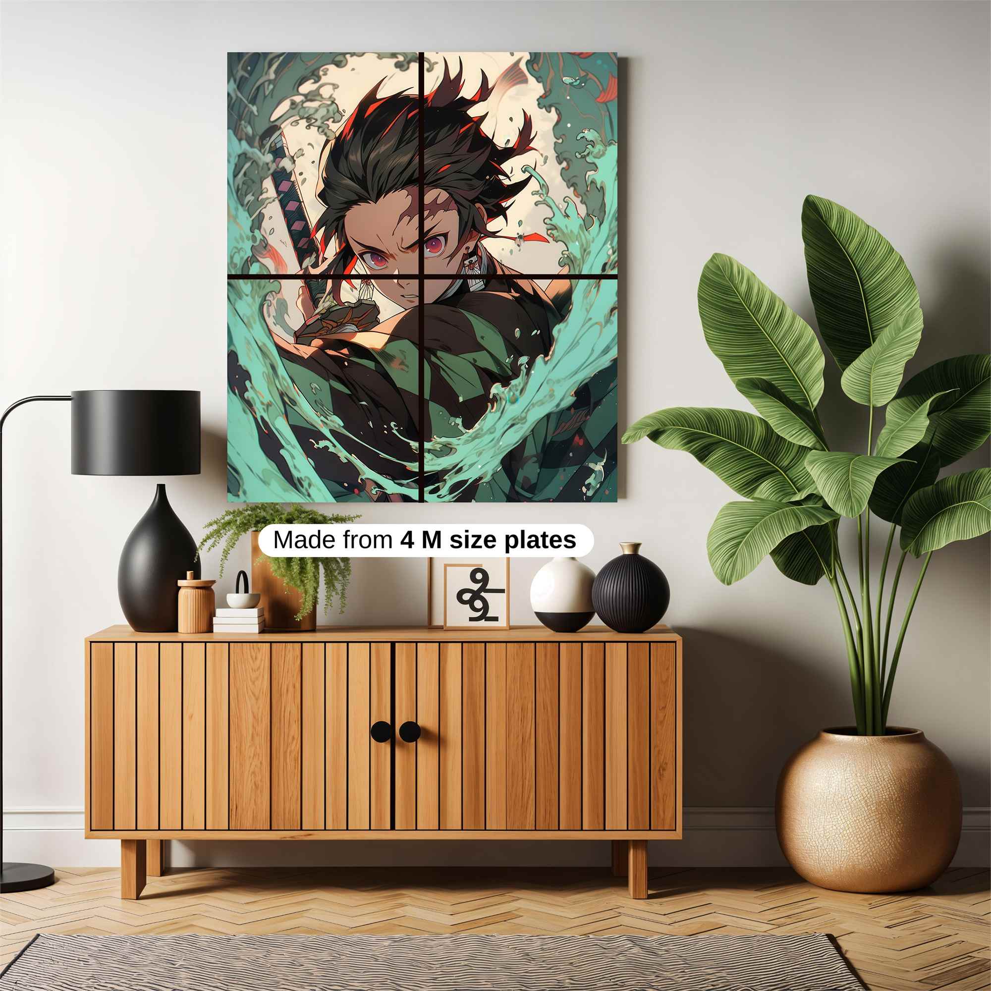 Tanjiro Triumphant Safe Wall Magnetic / M