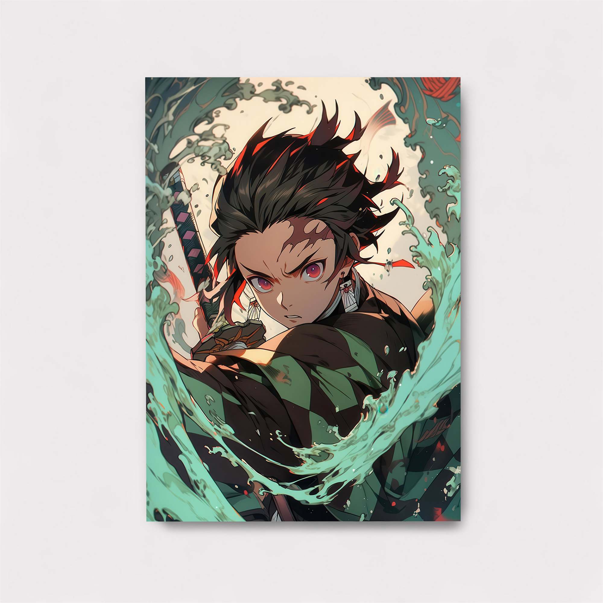 Tanjiro Triumphant Safe Wall Magnetic / M