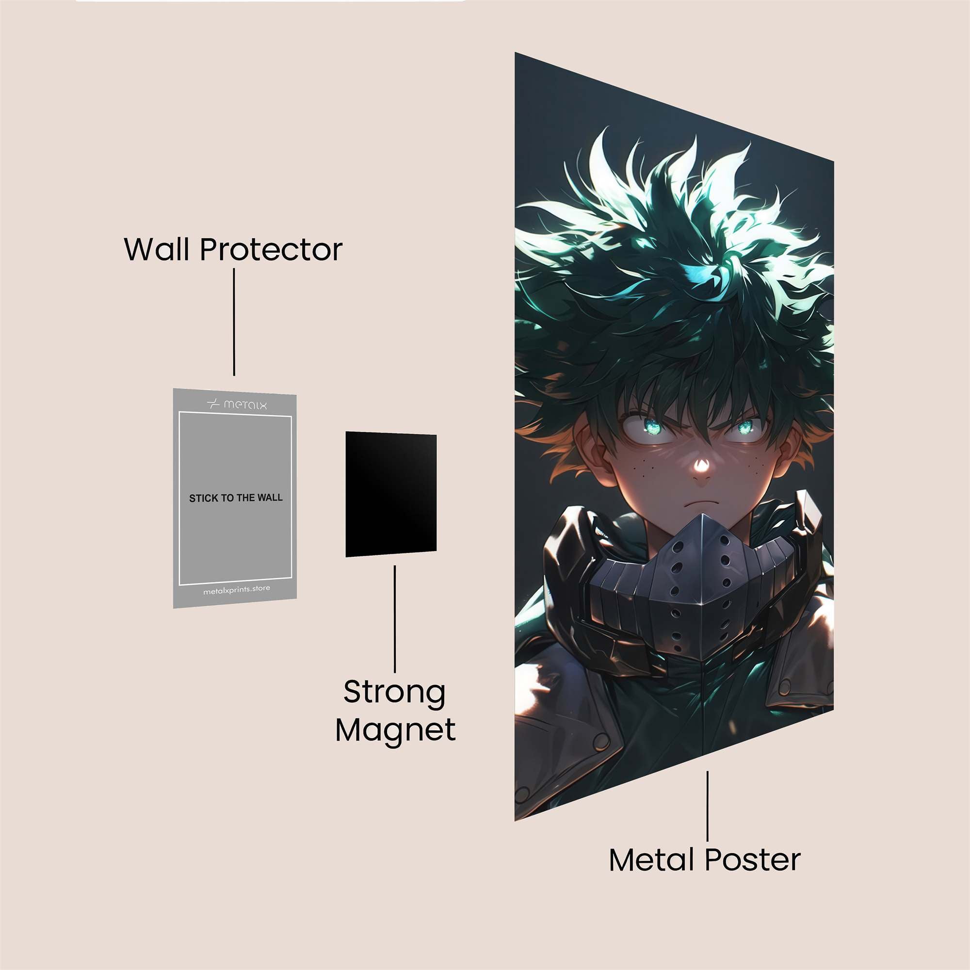 Izuku Intense Safe Wall Magnetic / M