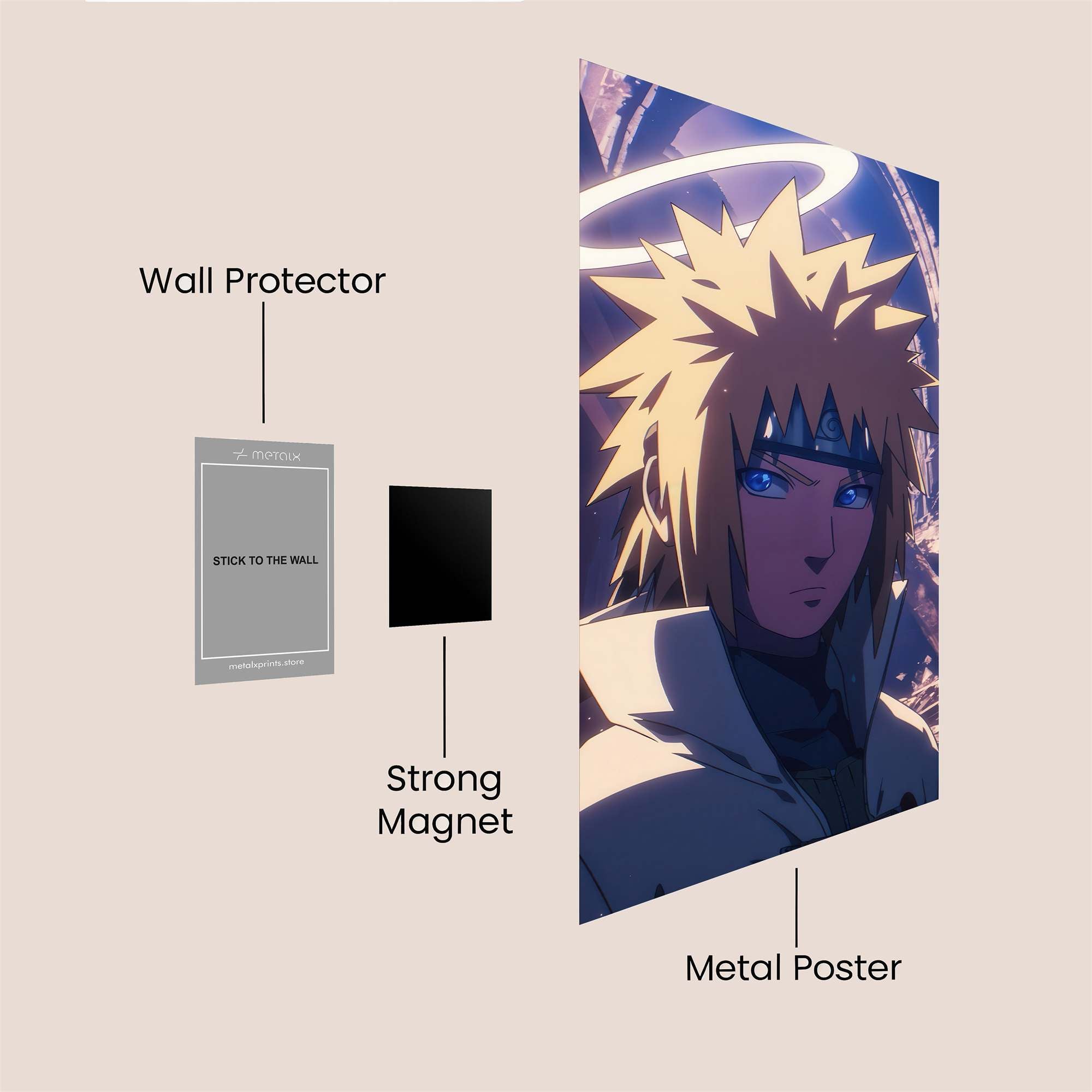 Minato Serene Safe Wall Magnetic / M