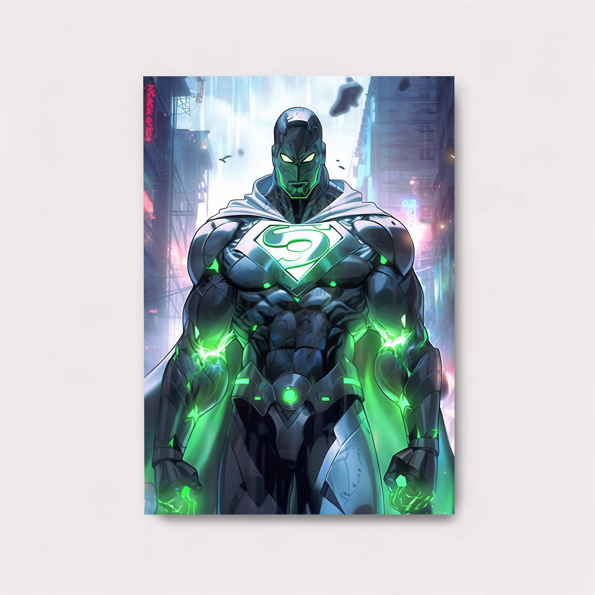 Superman Radiant Safe Wall Magnetic / M