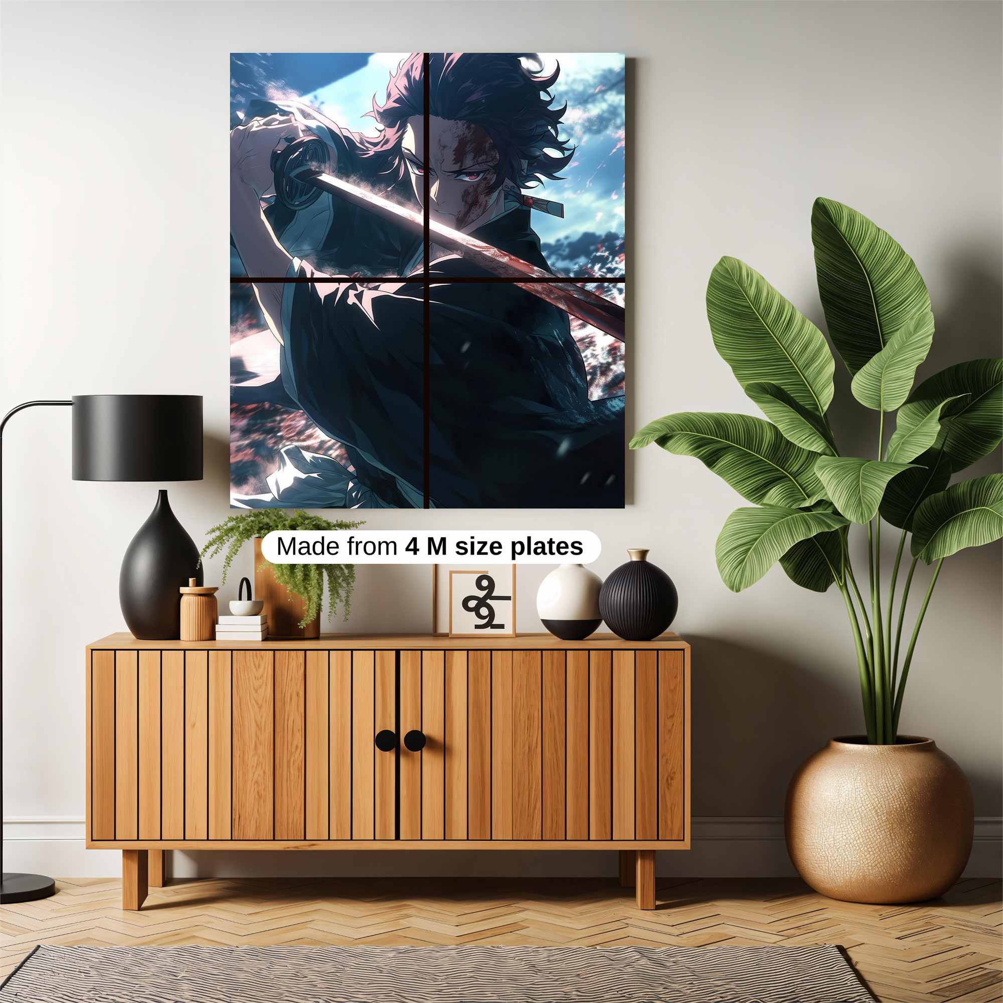 Demon Slayer Safe Wall Magnetic / M