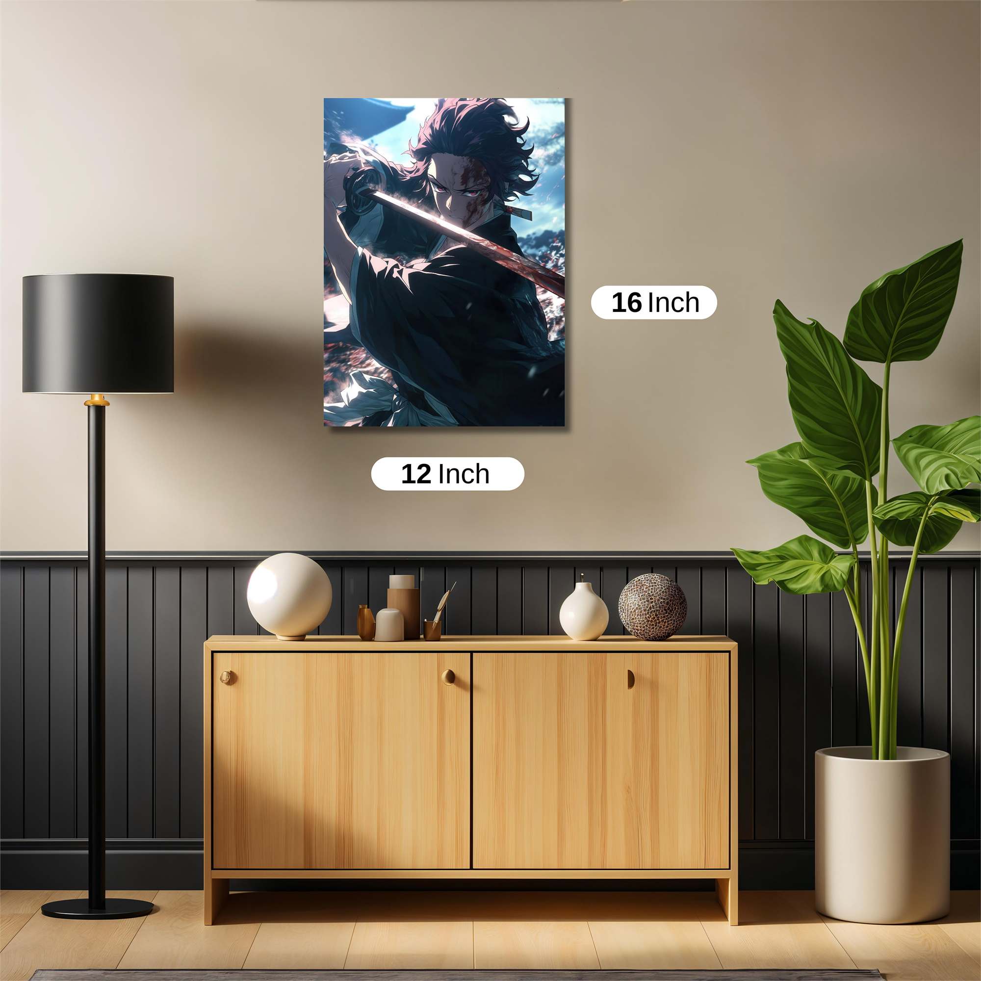 Demon Slayer Safe Wall Magnetic / M