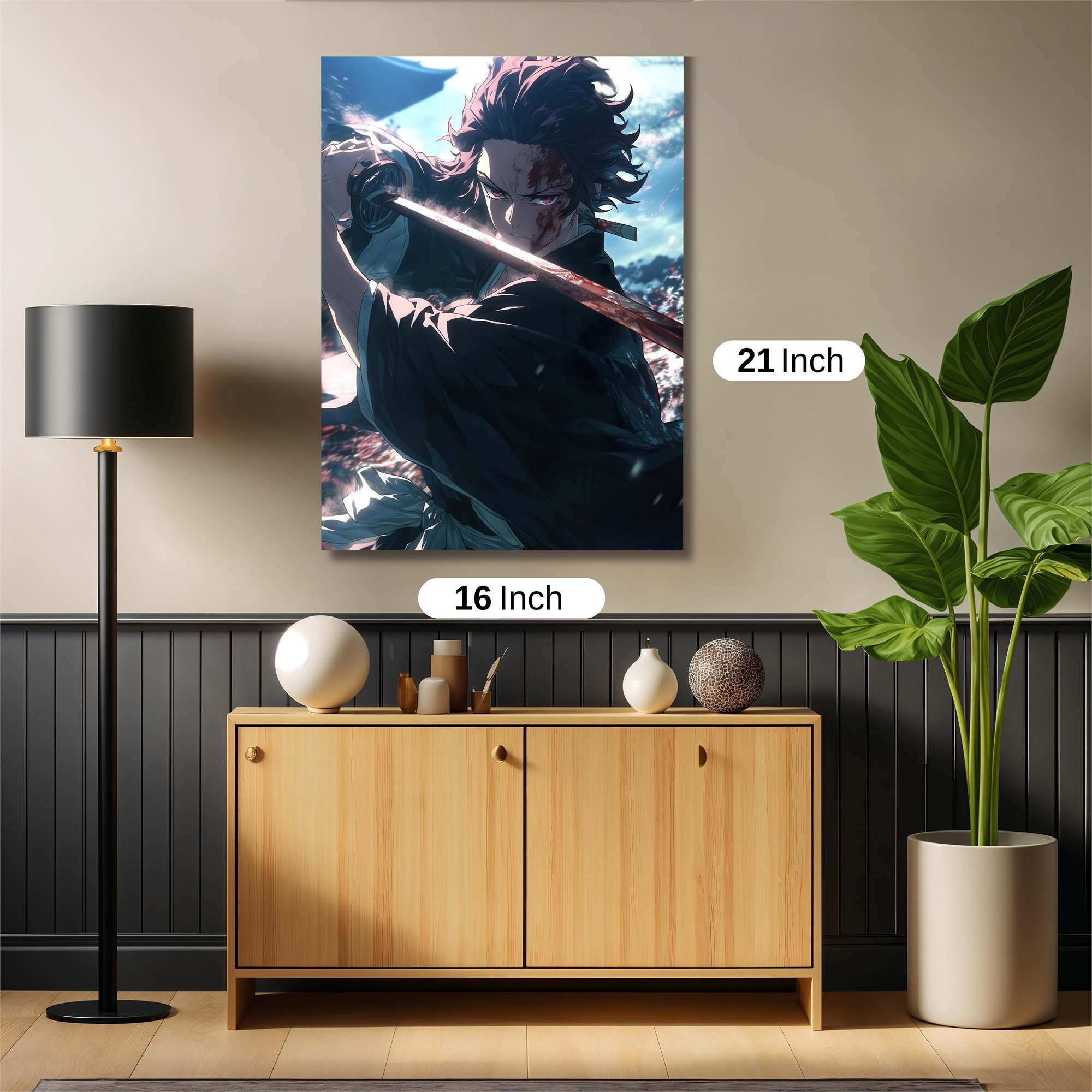 Demon Slayer Safe Wall Magnetic / M