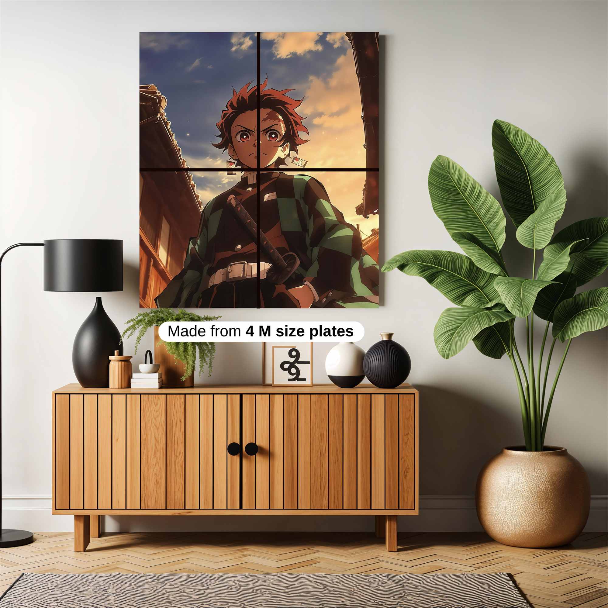 Tanjiro Resolute Safe Wall Magnetic / M