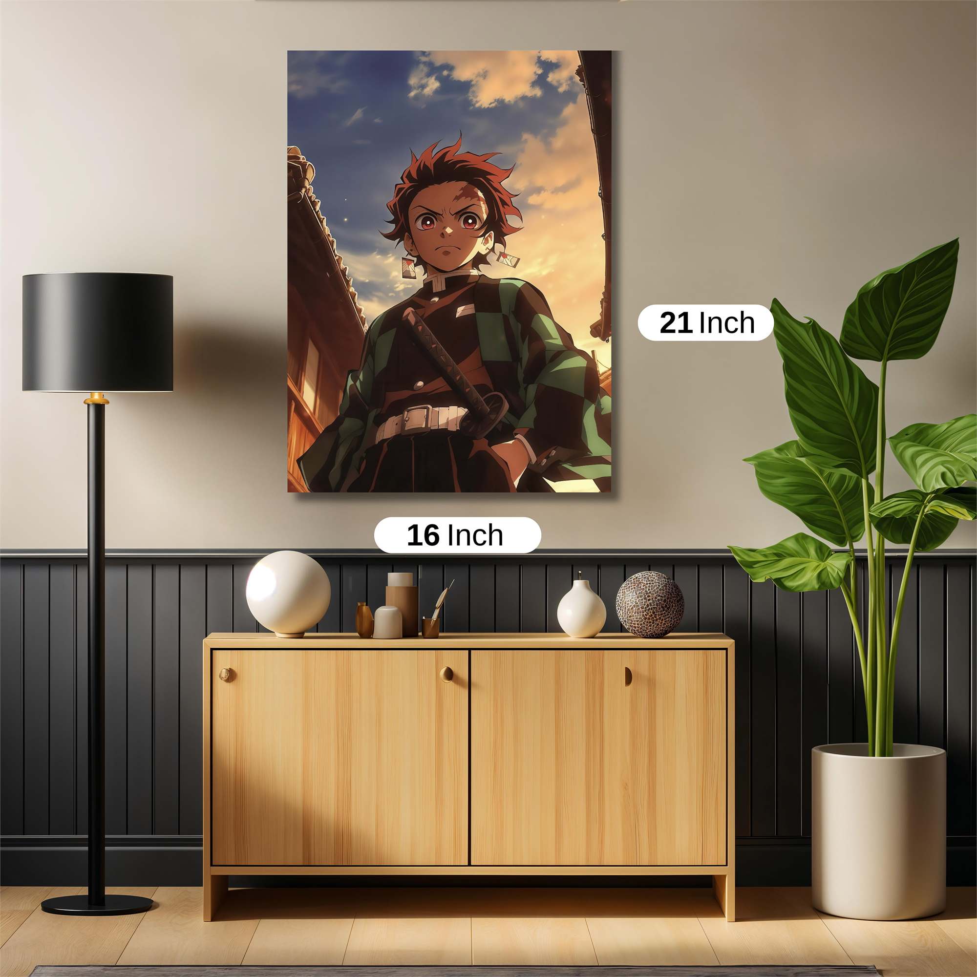 Tanjiro Resolute Safe Wall Magnetic / M