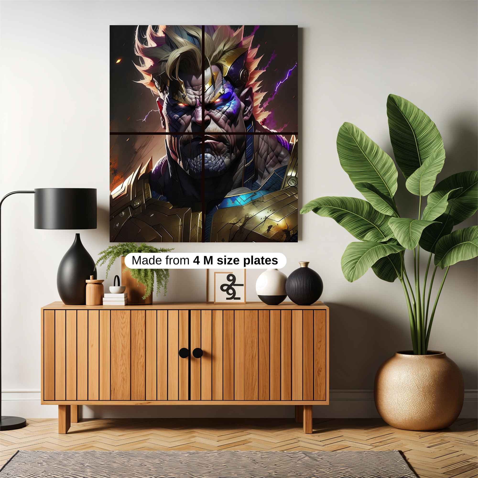 Thanos Wrathful Safe Wall Magnetic / M