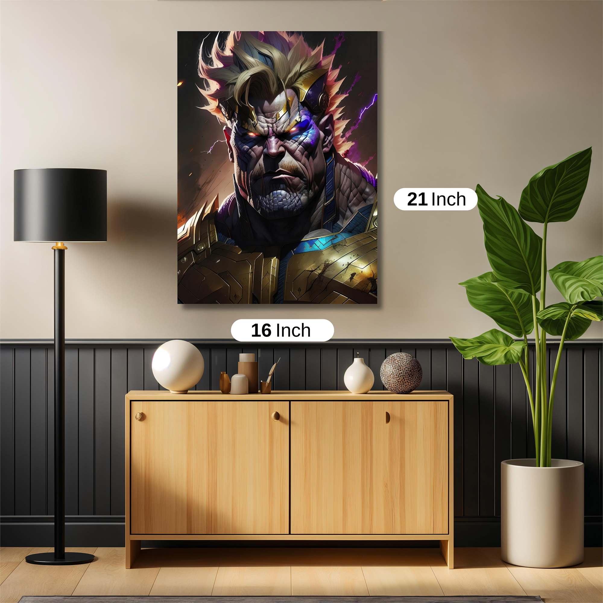Thanos Wrathful Safe Wall Magnetic / M