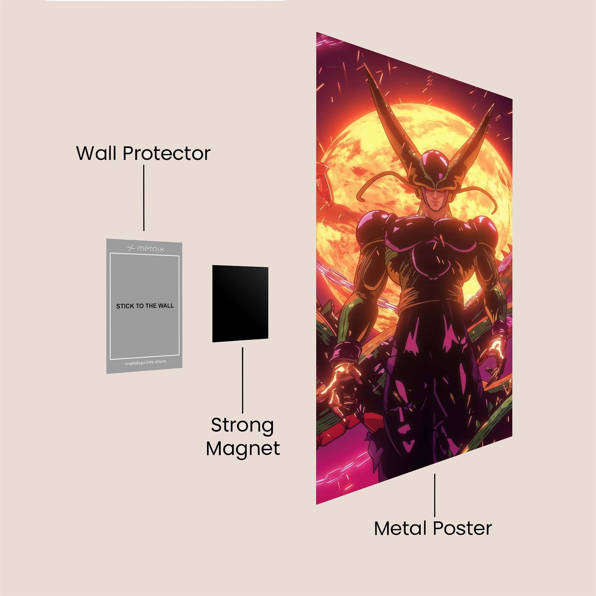 Cell Unleashed Safe Wall Magnetic / M