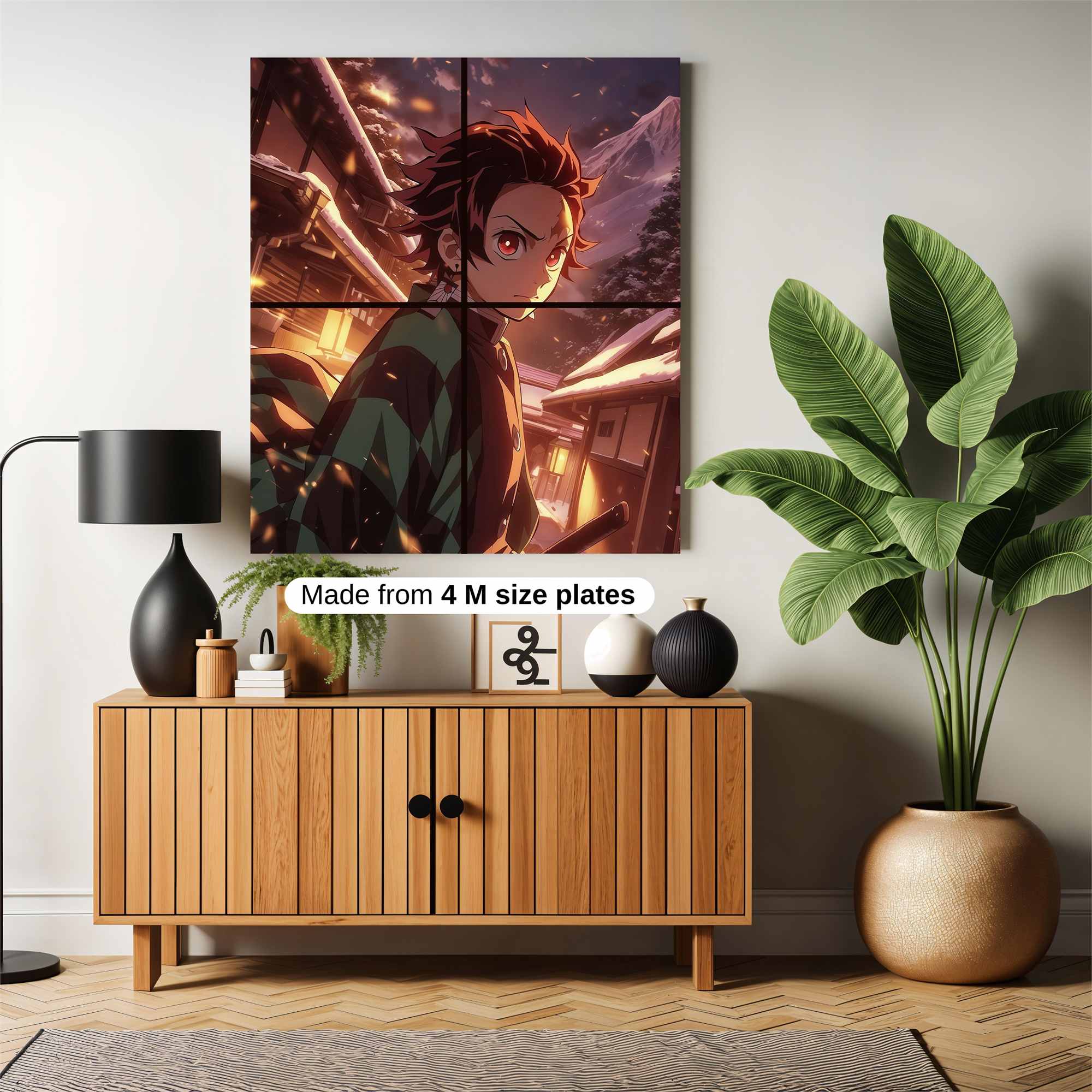 Tanjiro Resolute Safe Wall Magnetic / M