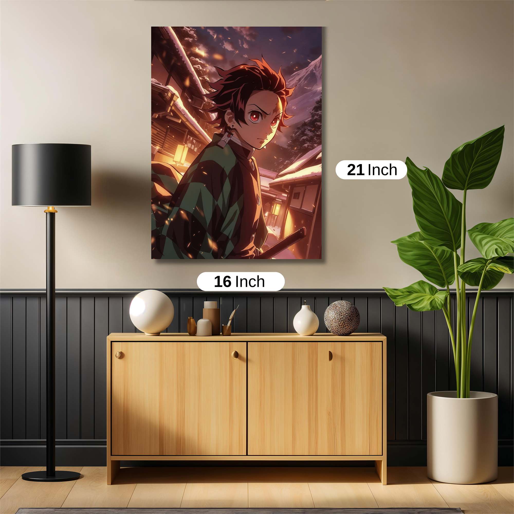 Tanjiro Resolute Safe Wall Magnetic / M