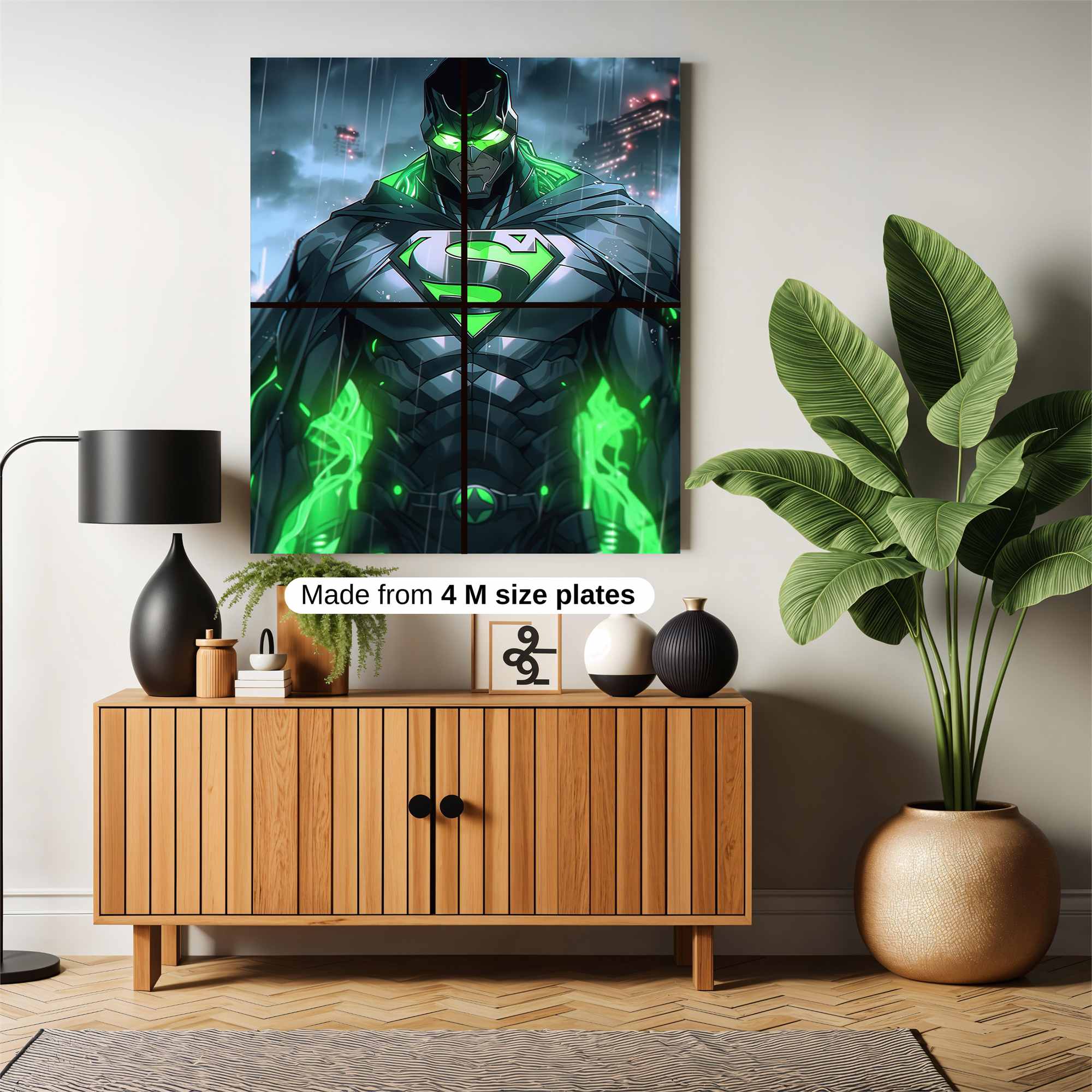 Superman Gloomy Safe Wall Magnetic / M