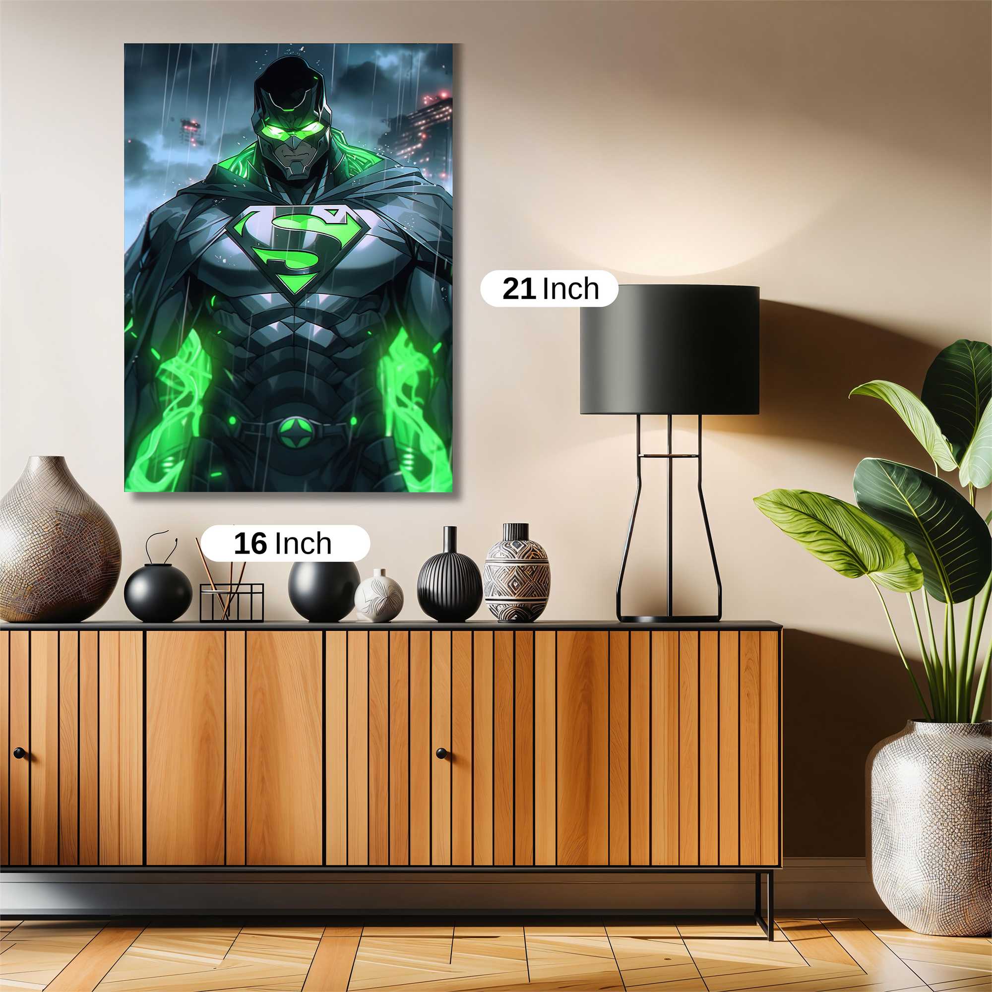 Superman Gloomy Safe Wall Magnetic / M
