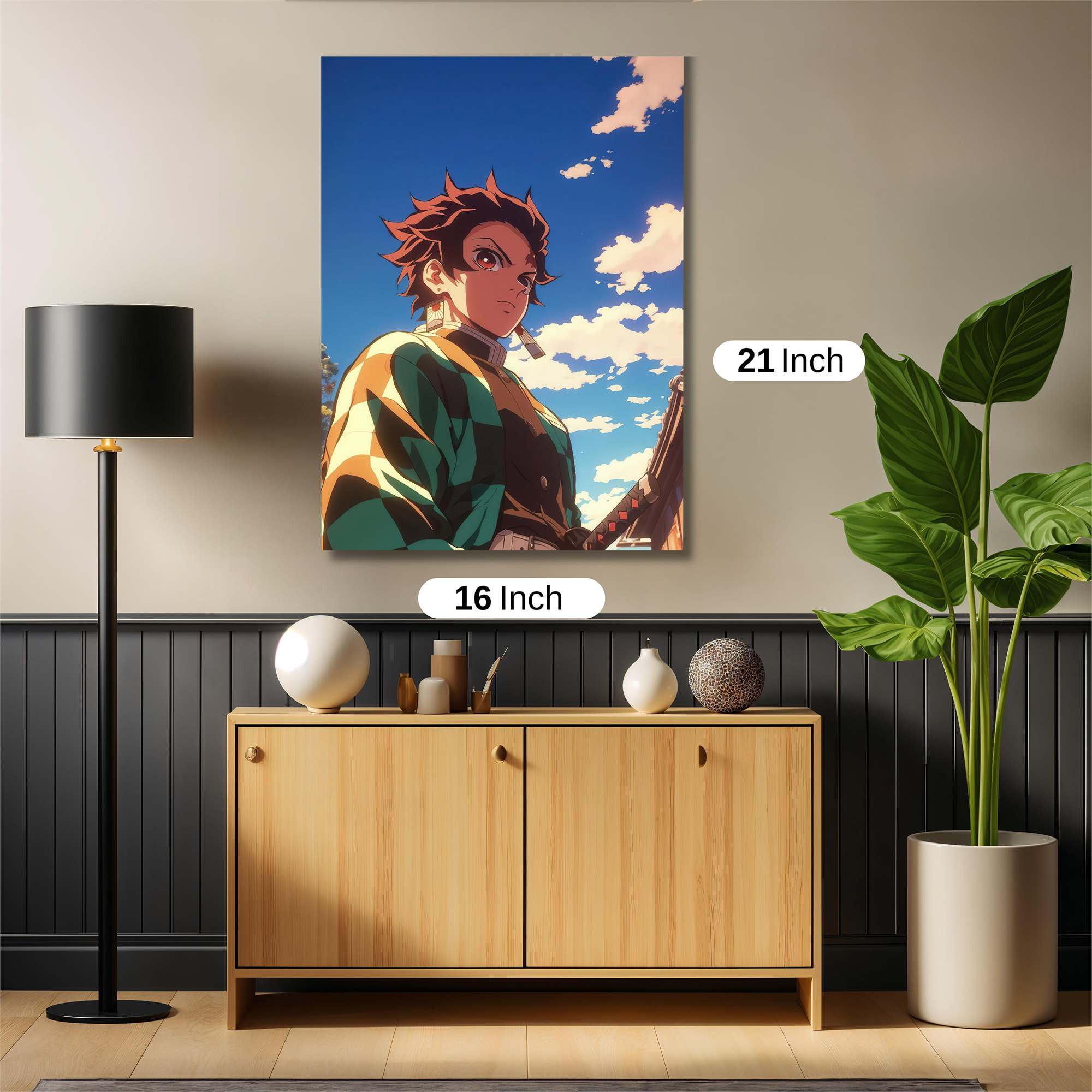 Tanjiro Resolute Safe Wall Magnetic / M