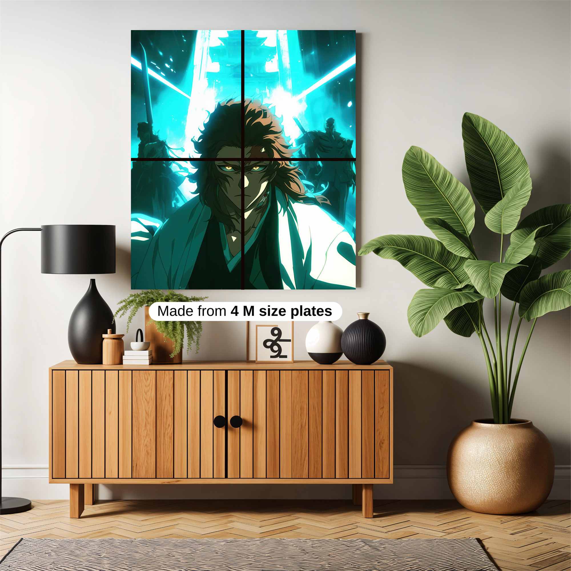 Kenpachi Fierce Safe Wall Magnetic / M