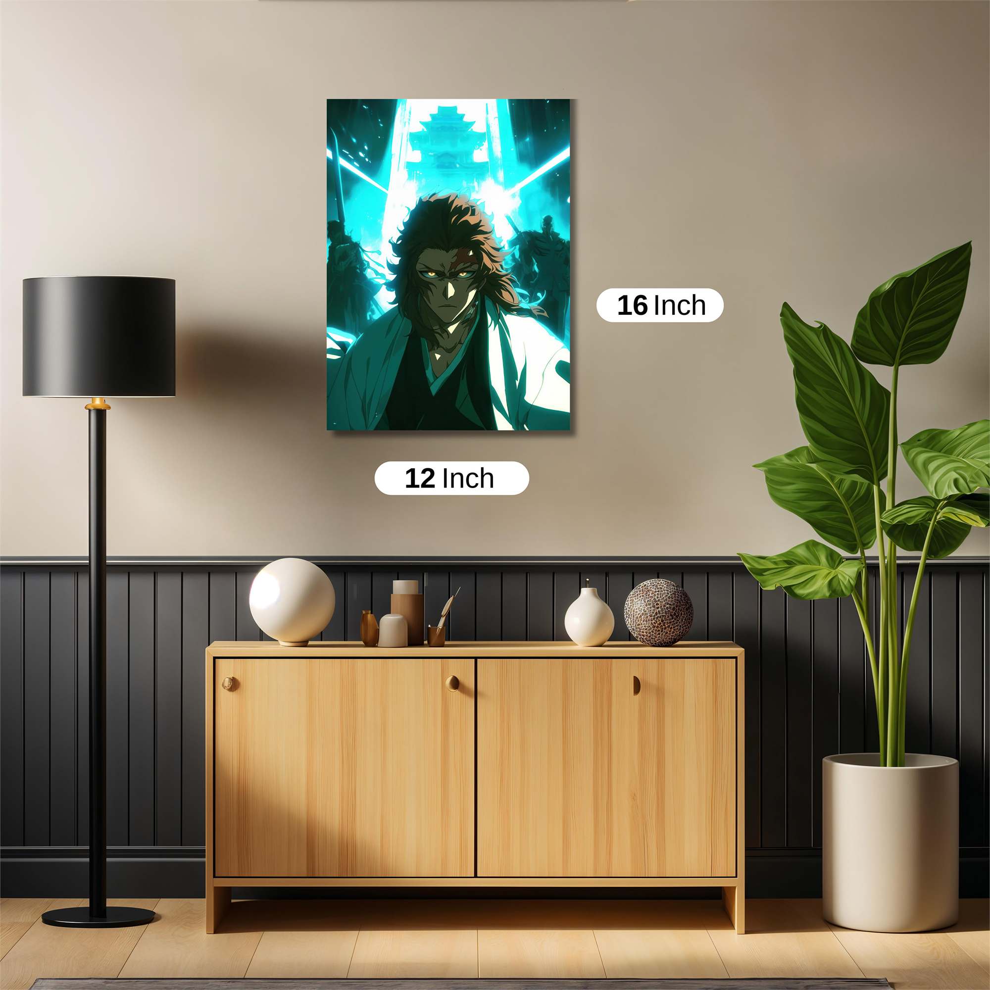 Kenpachi Fierce Safe Wall Magnetic / M