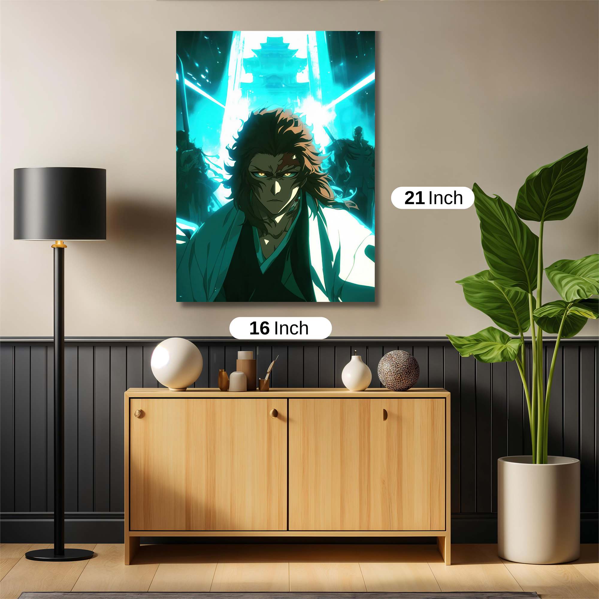 Kenpachi Fierce Safe Wall Magnetic / M