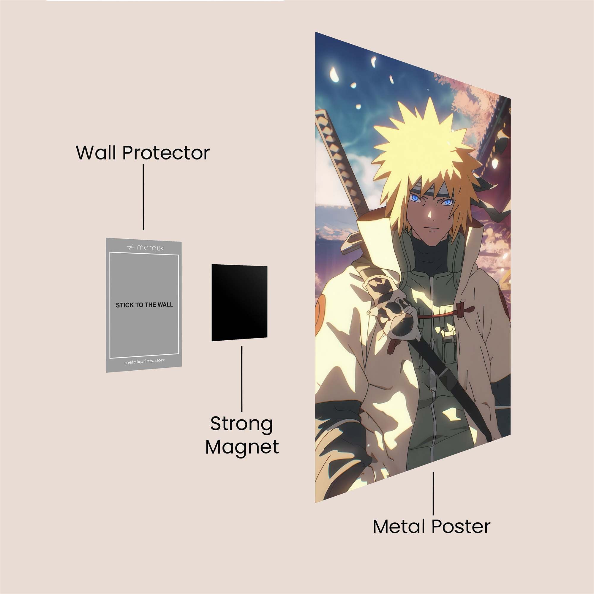 Minato Majestic Safe Wall Magnetic / M