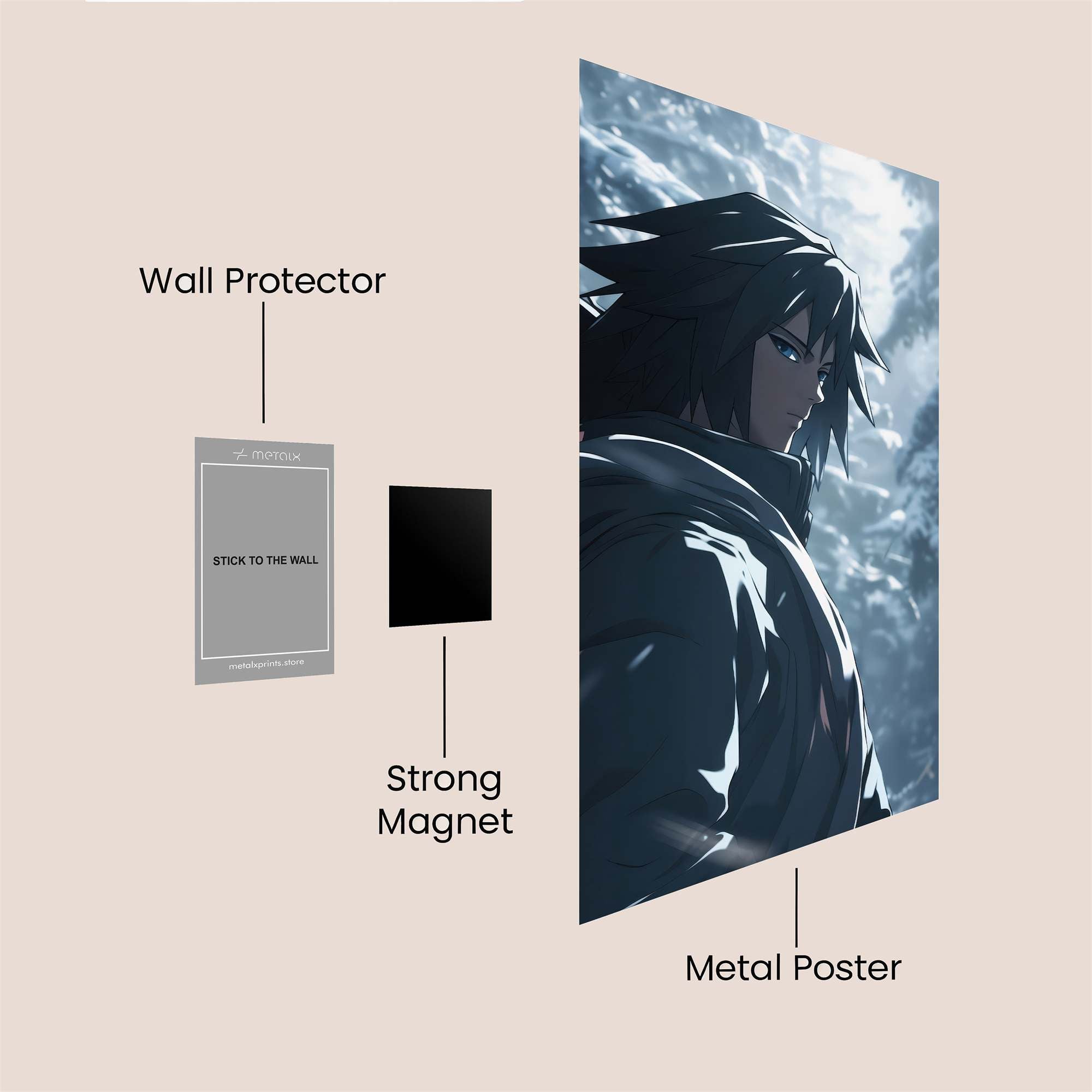 Yuji Serene Safe Wall Magnetic / M