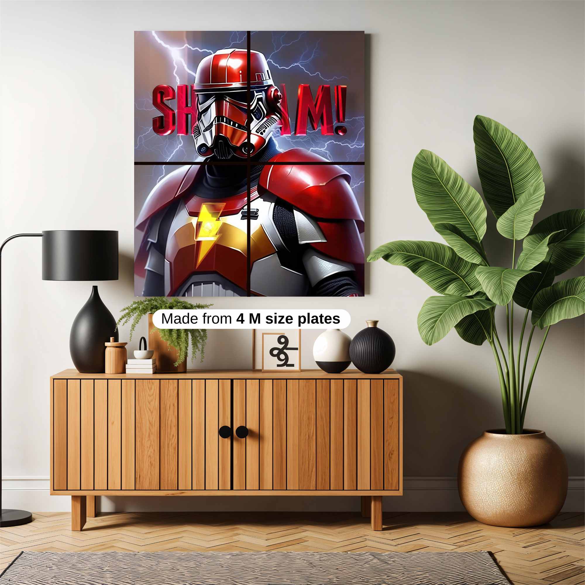Trooper Blaze Safe Wall Magnetic / M