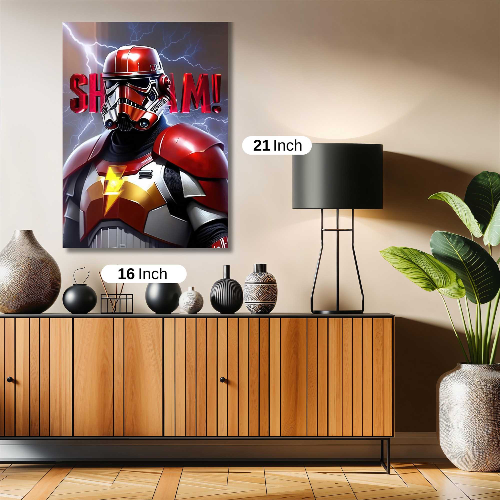 Trooper Blaze Safe Wall Magnetic / M