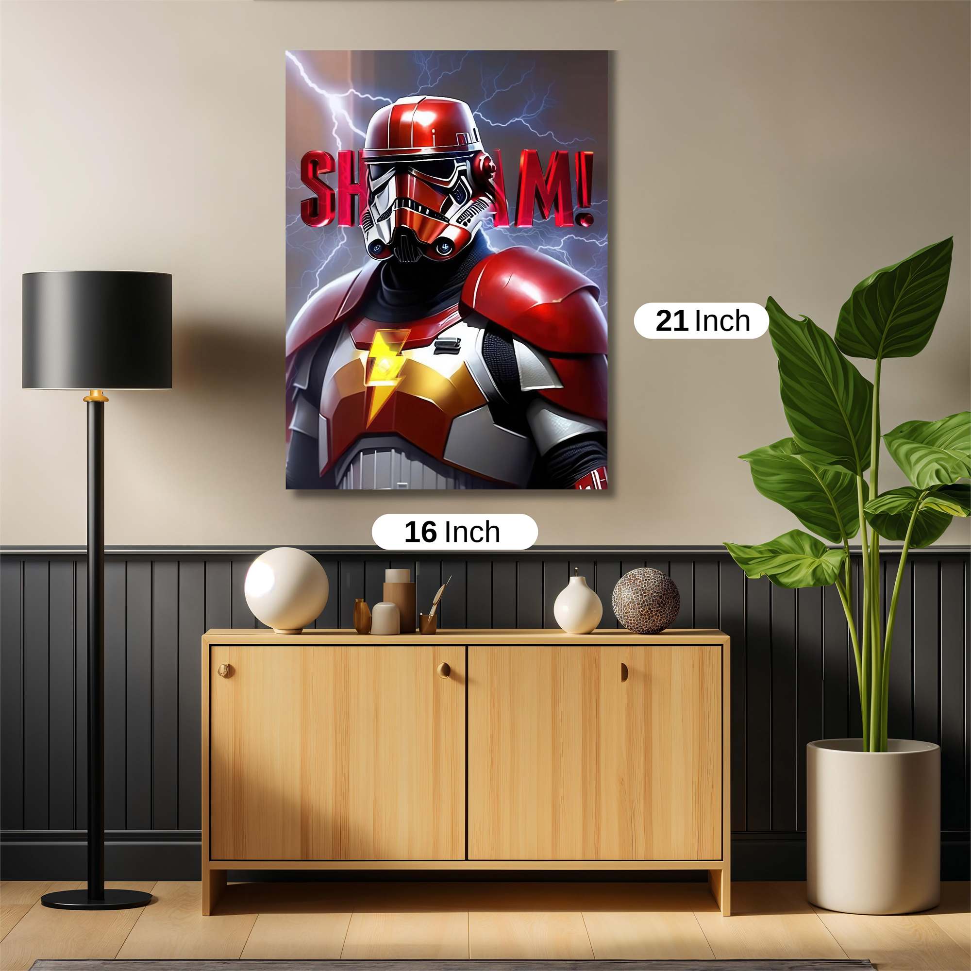 Trooper Blaze Safe Wall Magnetic / M