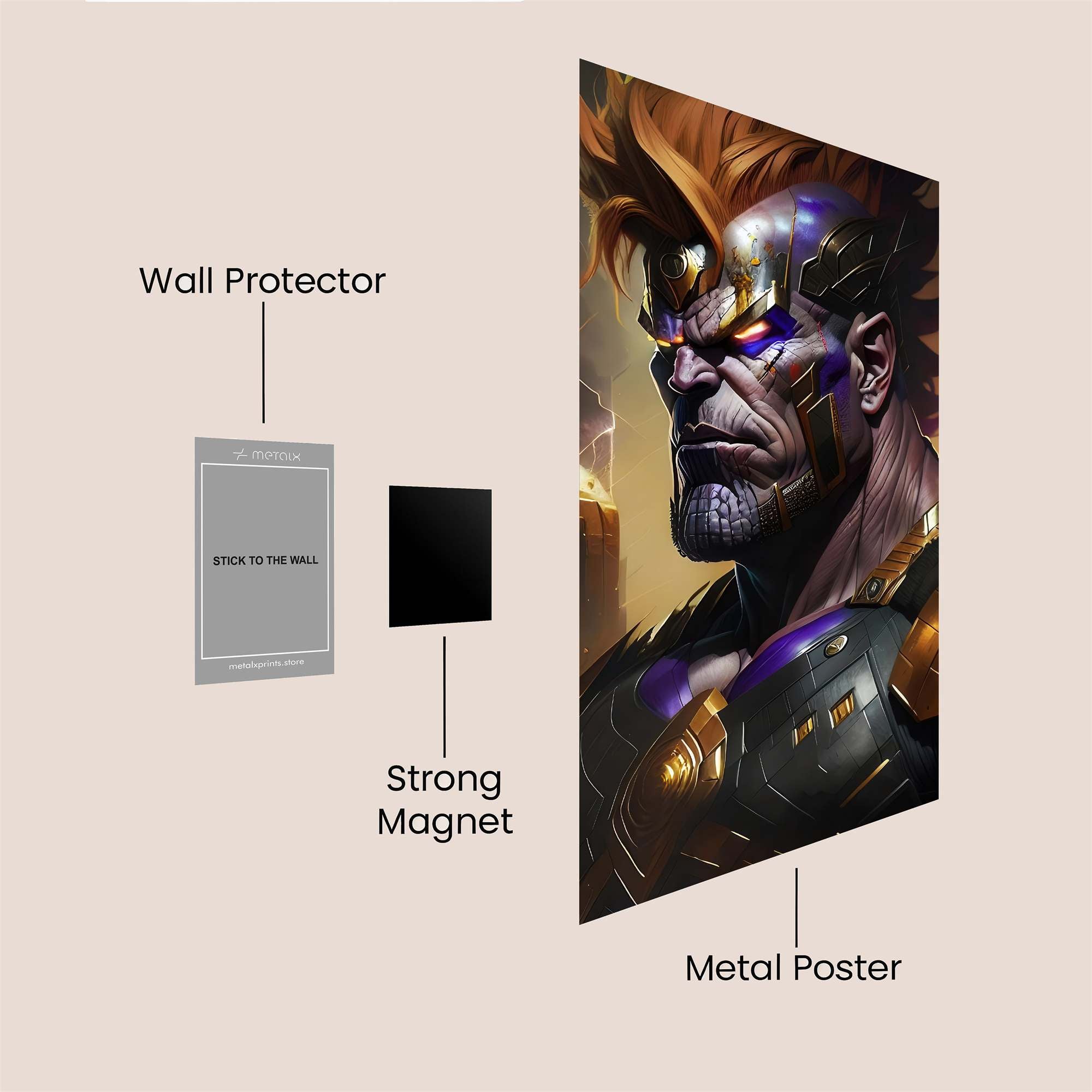 Apocalypse Regal Safe Wall Magnetic / M