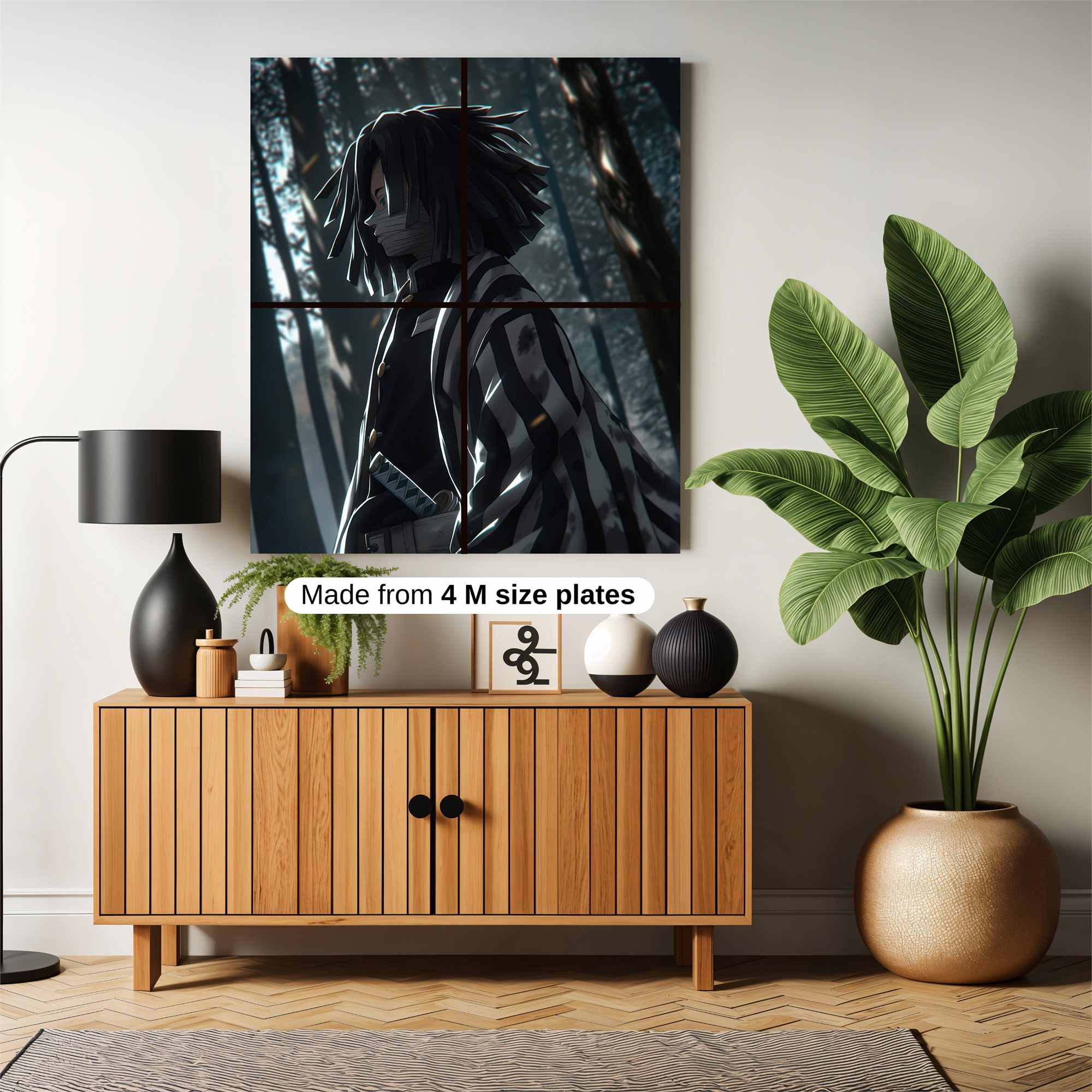 Tanjiro Serene Safe Wall Magnetic / M