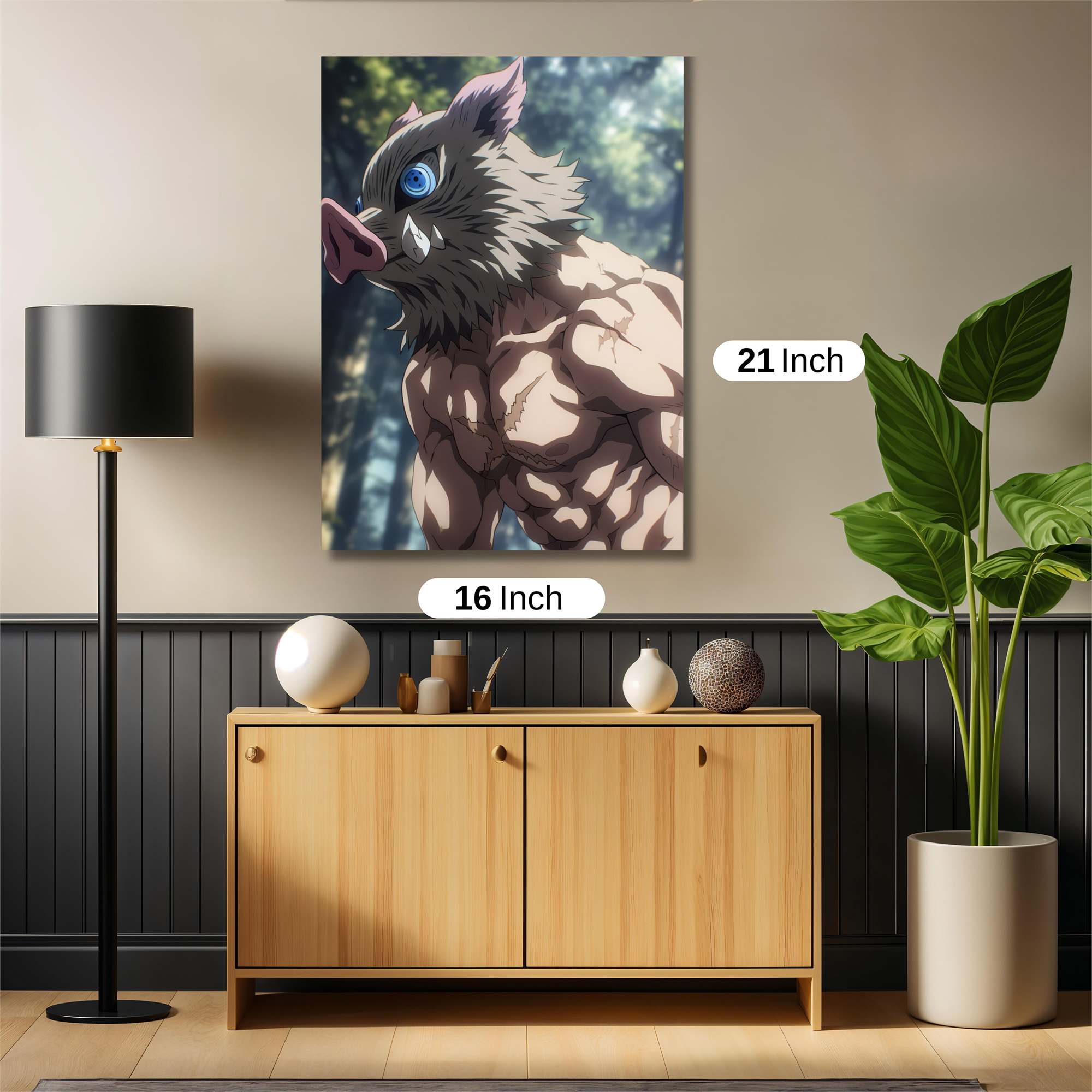 Inosuke Fierce Safe Wall Magnetic / M