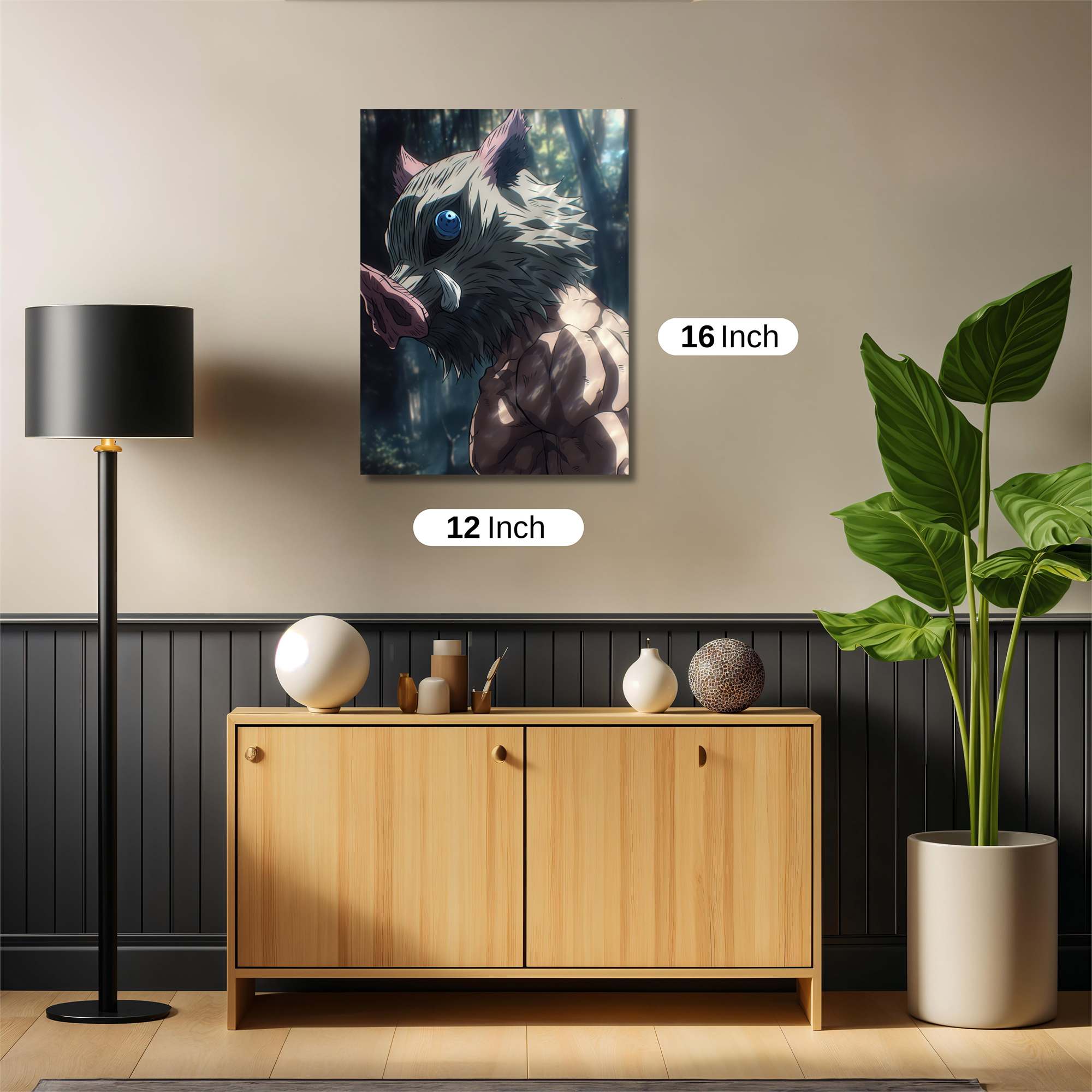 Inosuke Fierce Safe Wall Magnetic / M