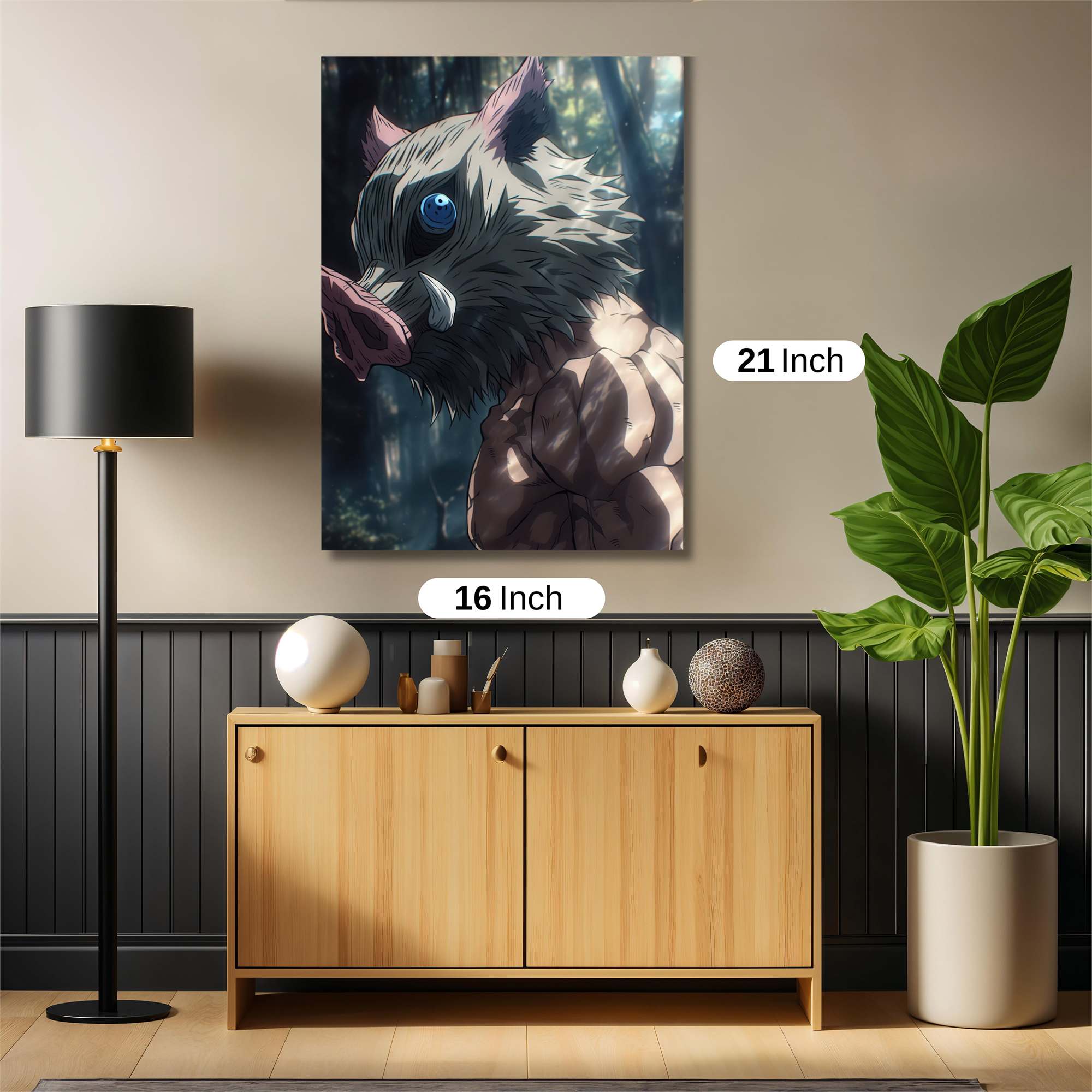 Inosuke Fierce Safe Wall Magnetic / M