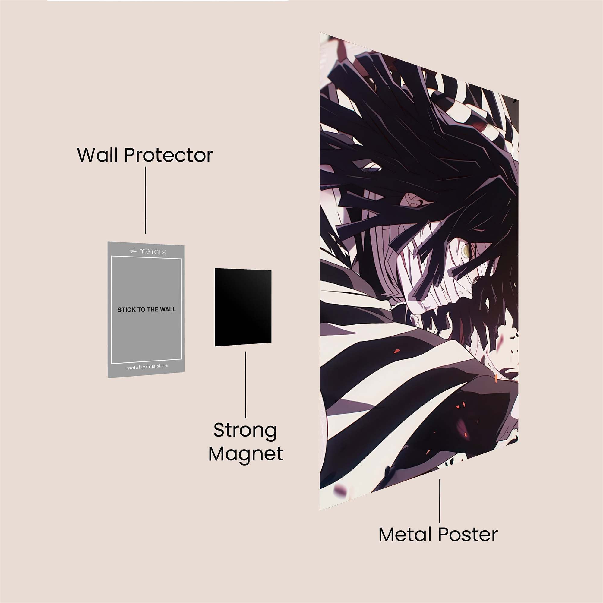 Mahito Chaotic Safe Wall Magnetic / M