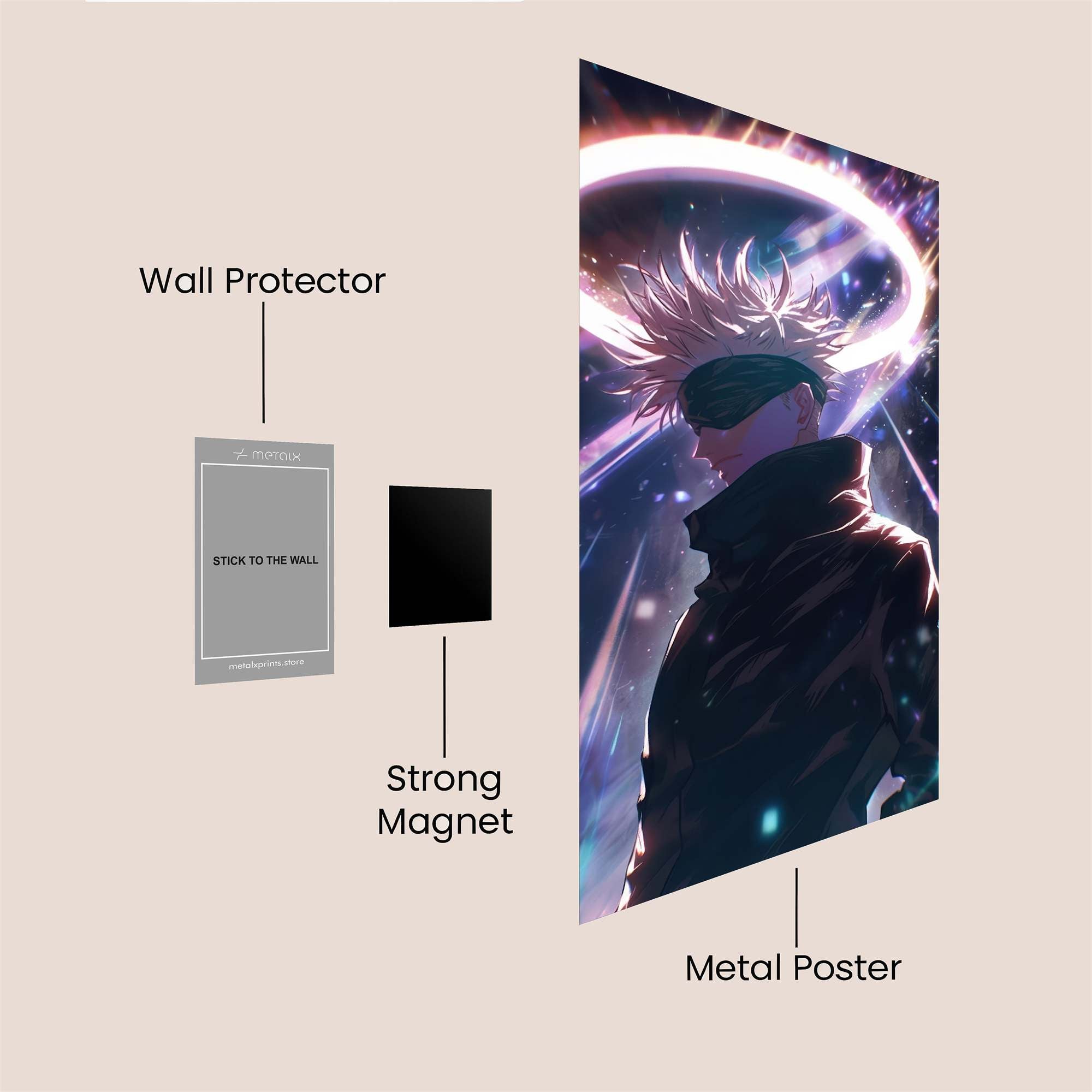 Satoru Radiant Safe Wall Magnetic / M