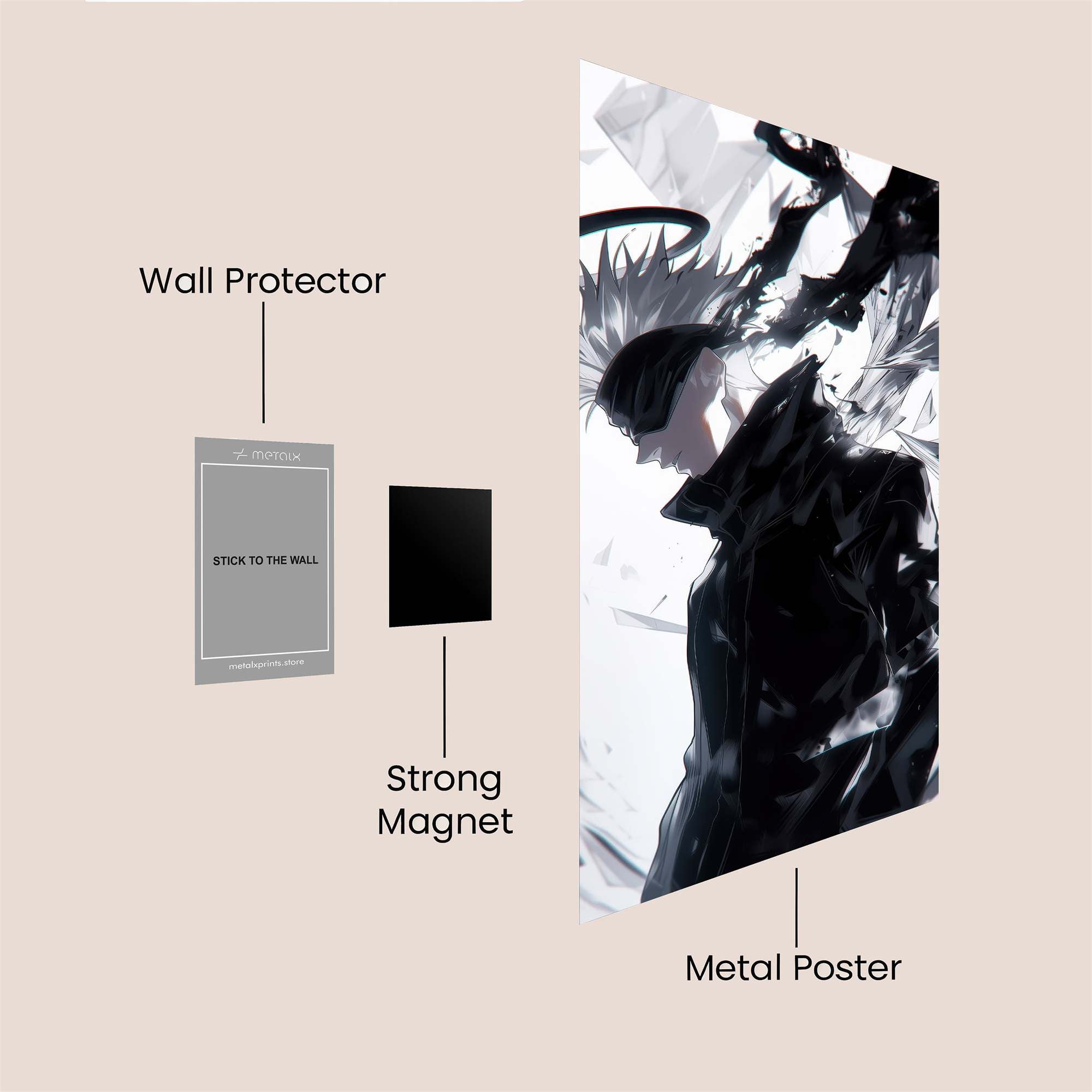 Satoru Serene Safe Wall Magnetic / M