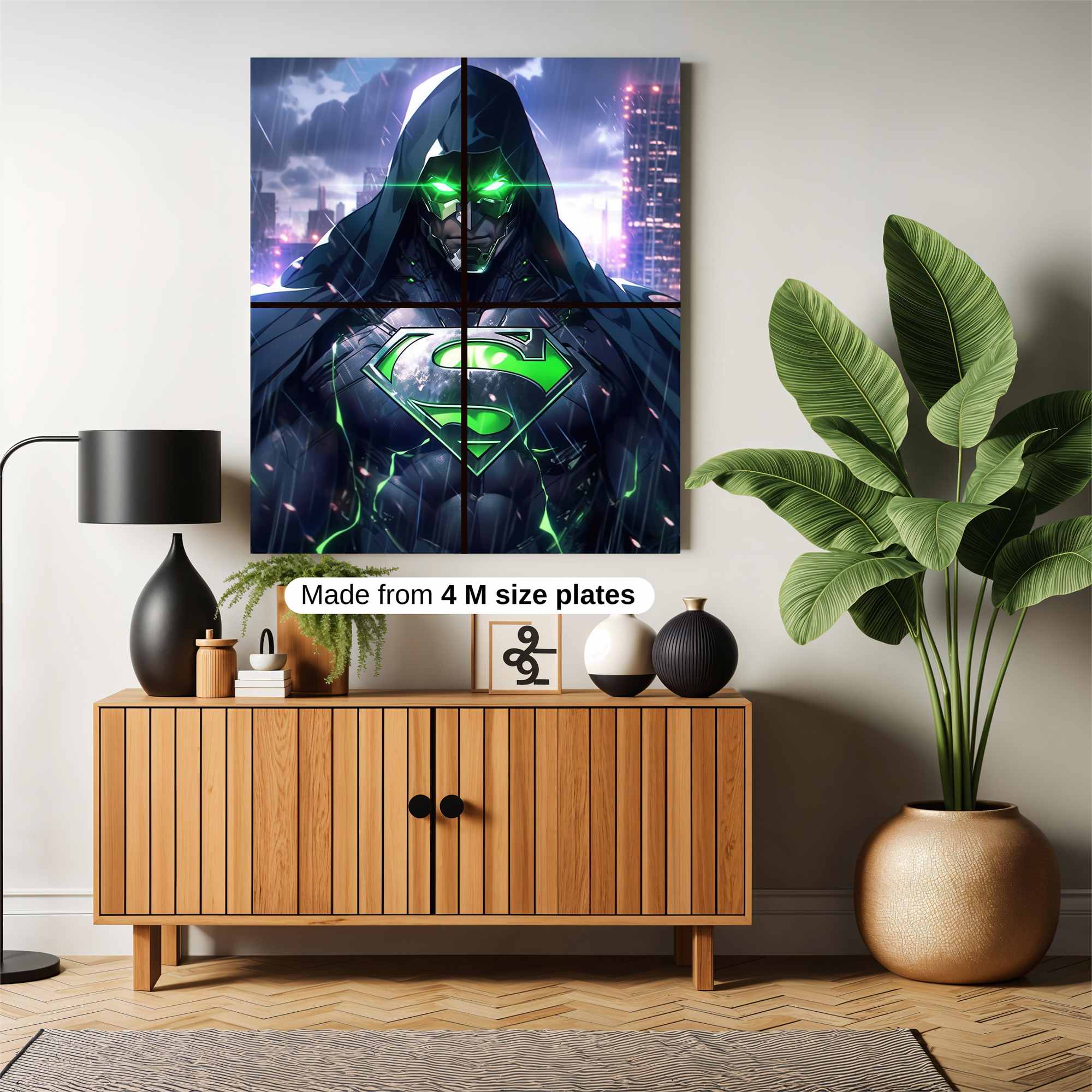 Superman Sinister Safe Wall Magnetic / M