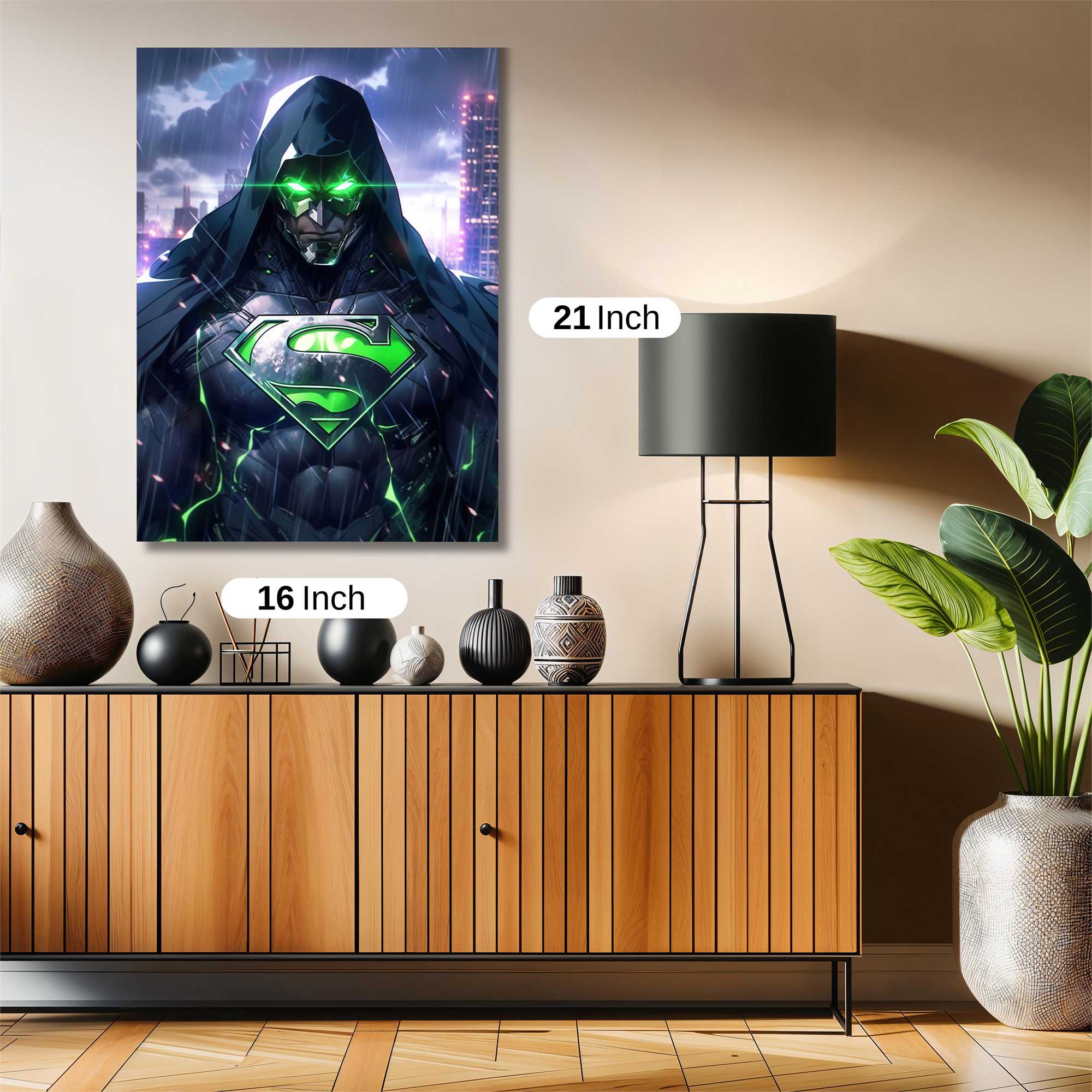 Superman Sinister Safe Wall Magnetic / M