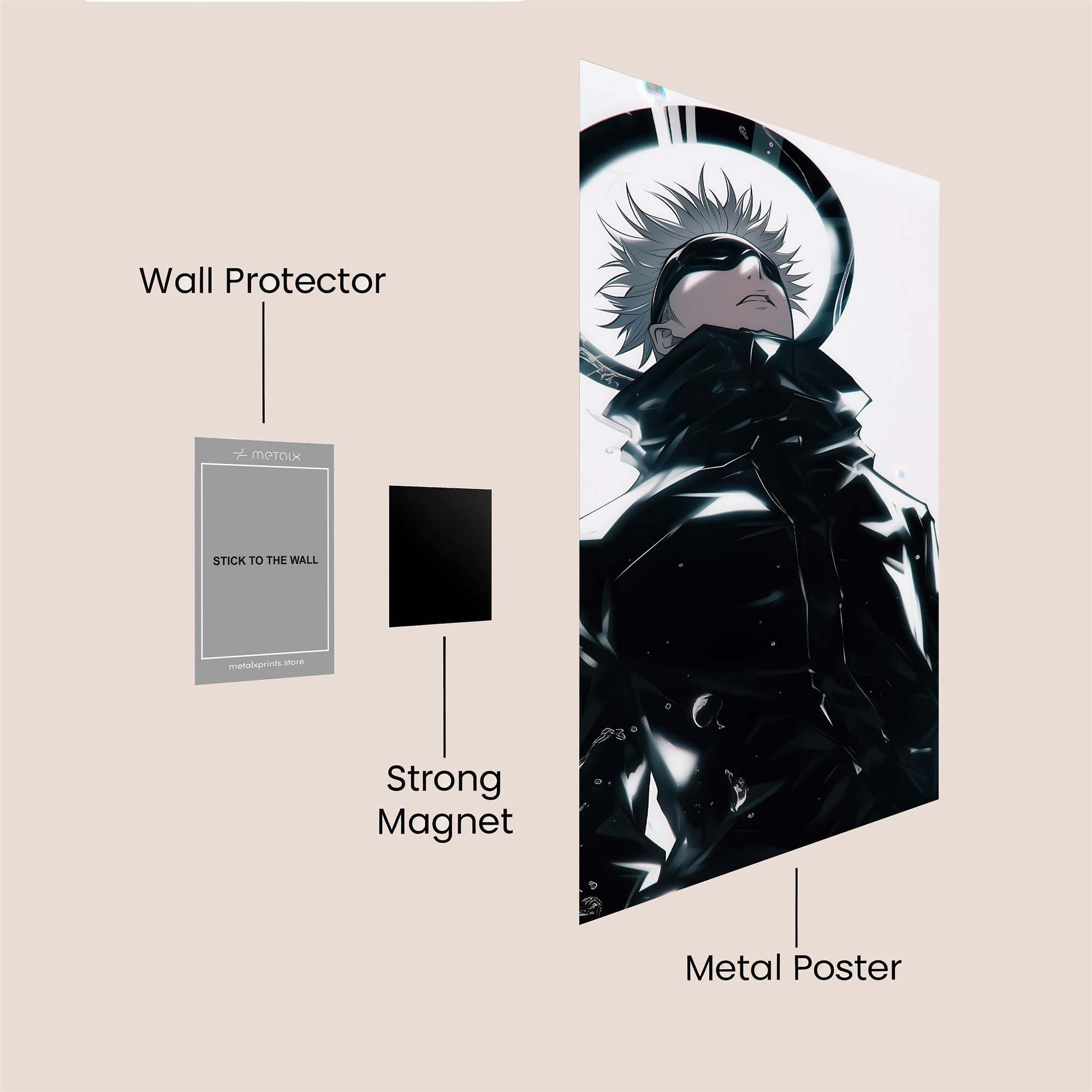 Satoru Serene Safe Wall Magnetic / M