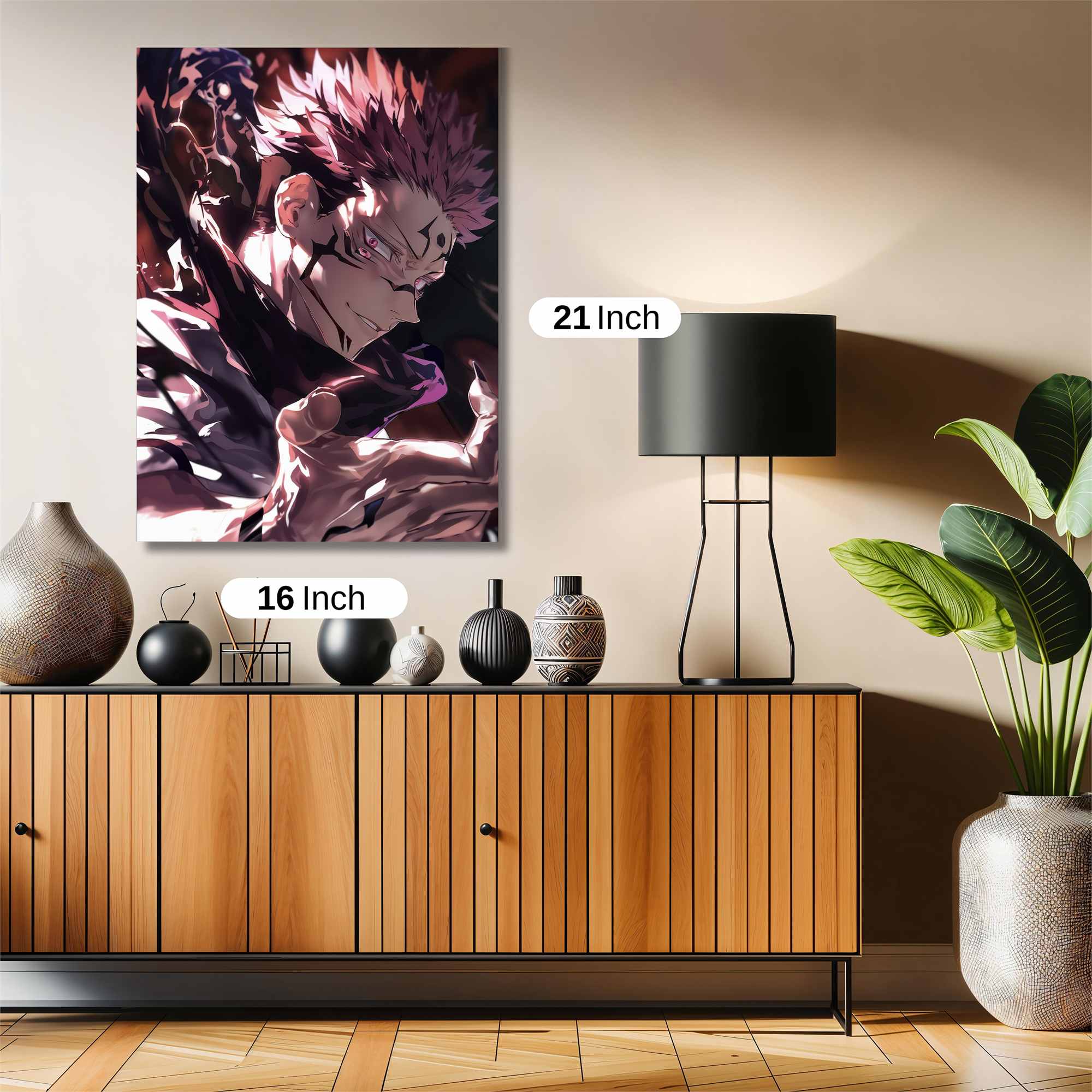 Sukuna Fierce Safe Wall Magnetic / M