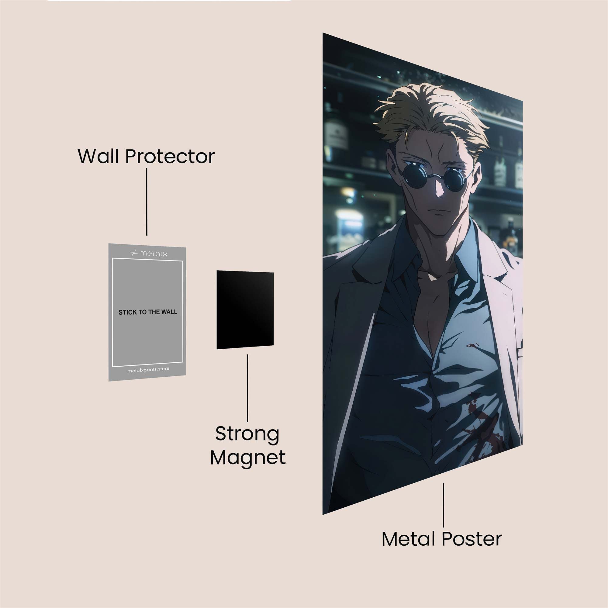 Sung Jinwoo Safe Wall Magnetic / M