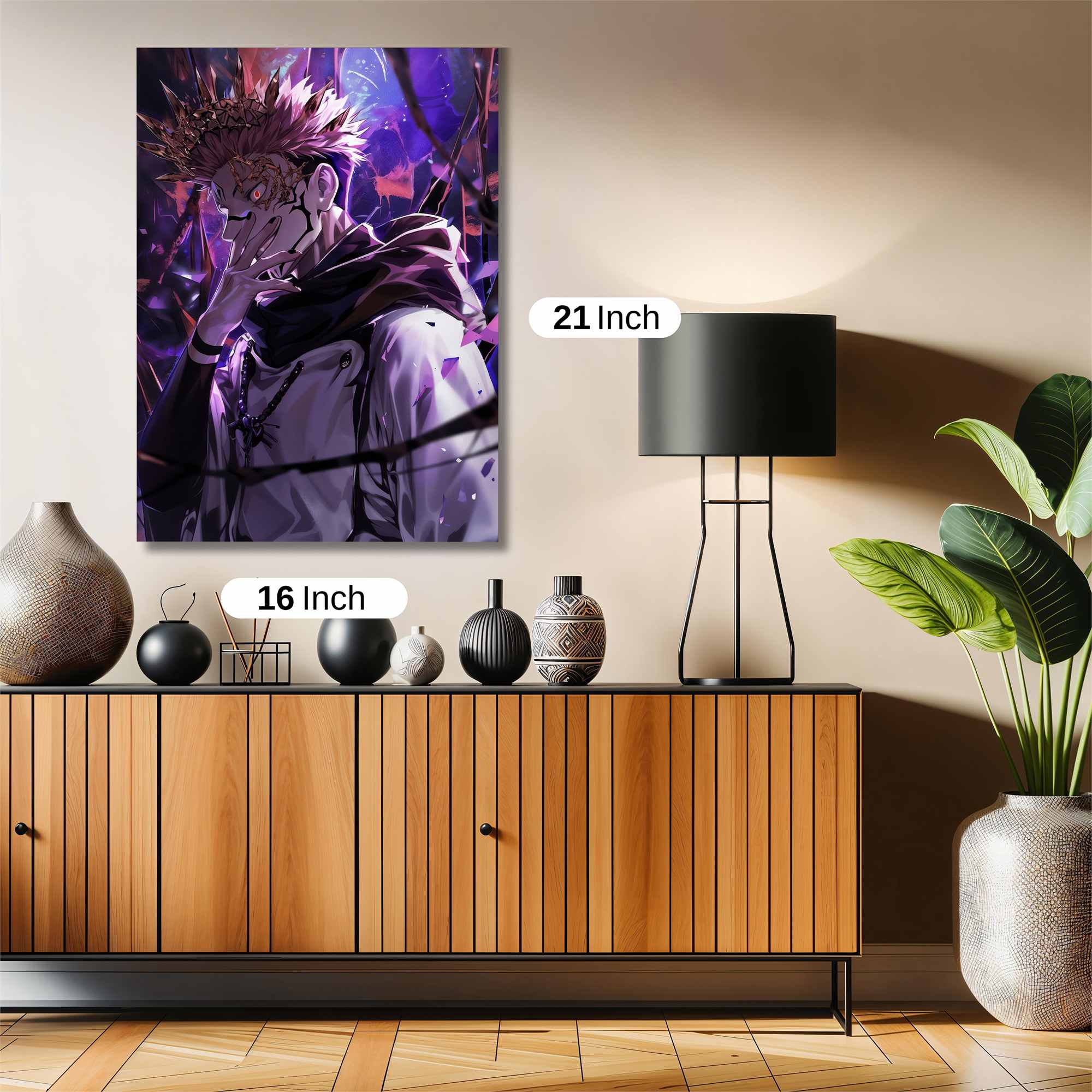 Sukuna Sinister Safe Wall Magnetic / M