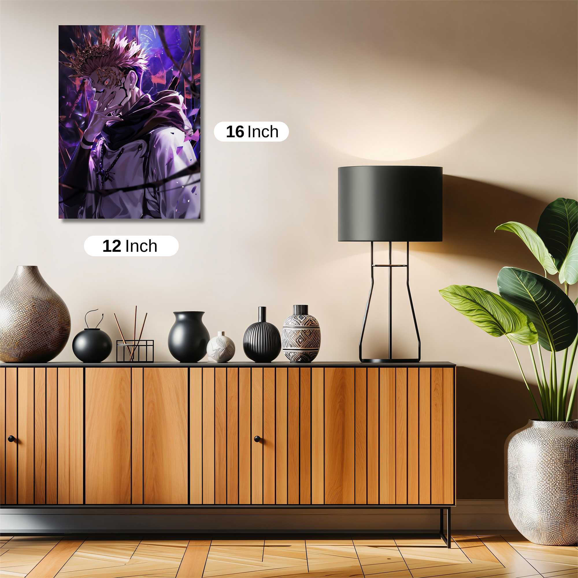 Sukuna Sinister Safe Wall Magnetic / M