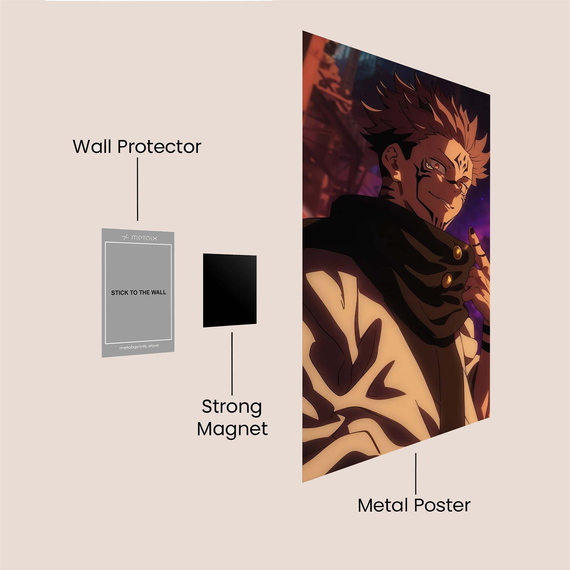 Yuji Enigmatic Safe Wall Magnetic / M