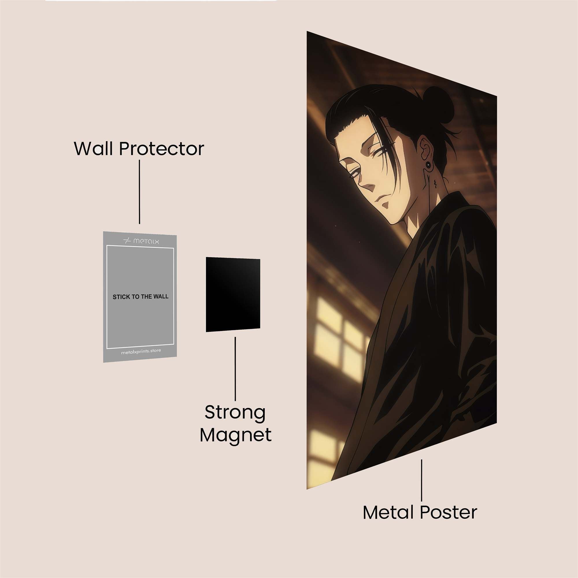 Jean Silent Safe Wall Magnetic / M