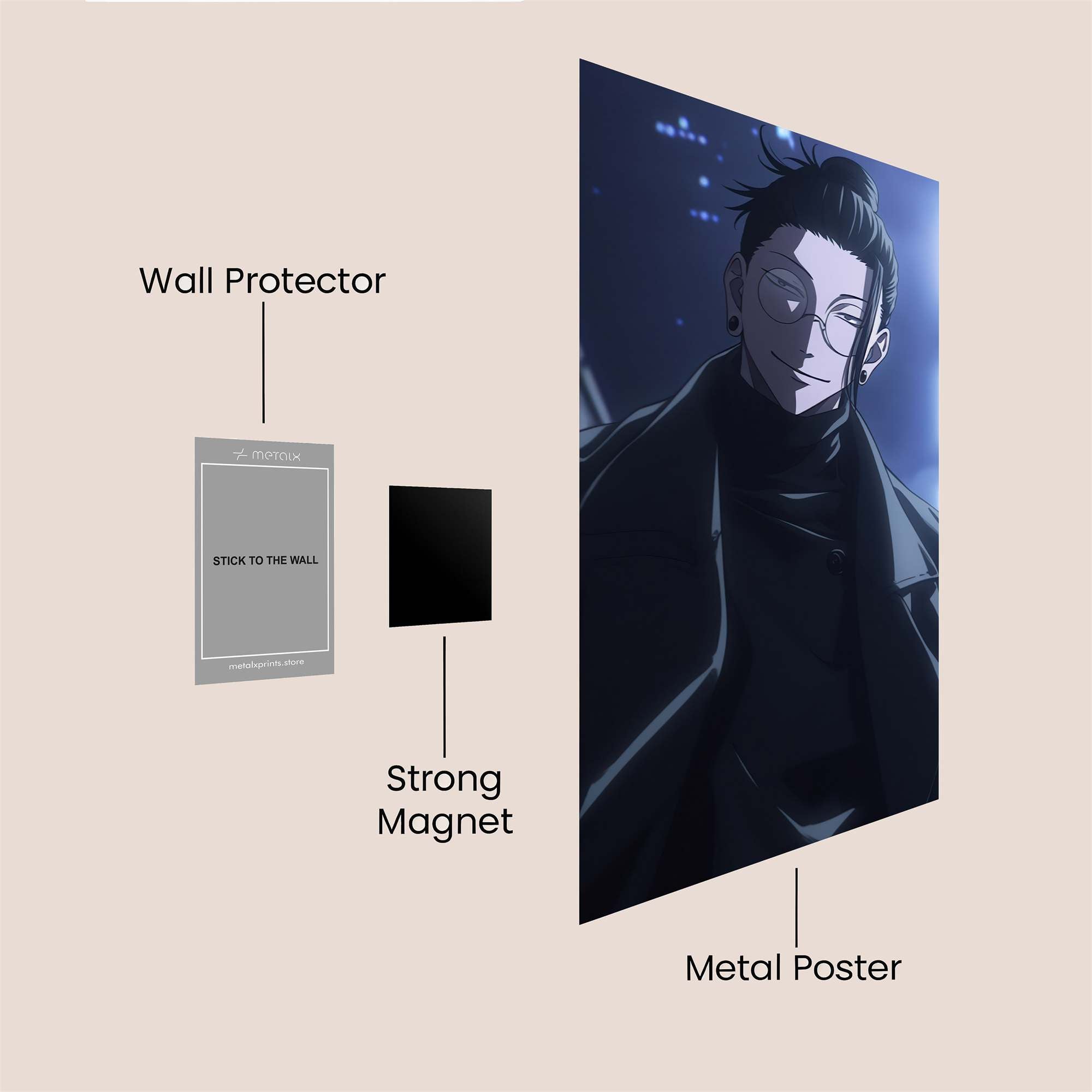 Geto Enigmatic Safe Wall Magnetic / M