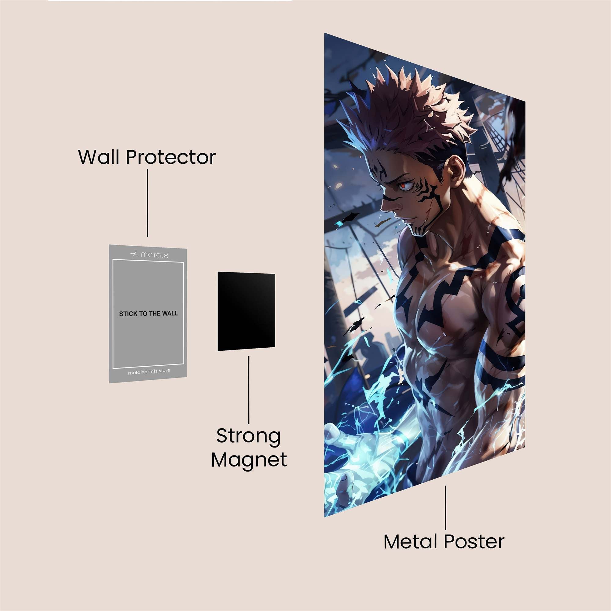 Yuji Storm Safe Wall Magnetic / M