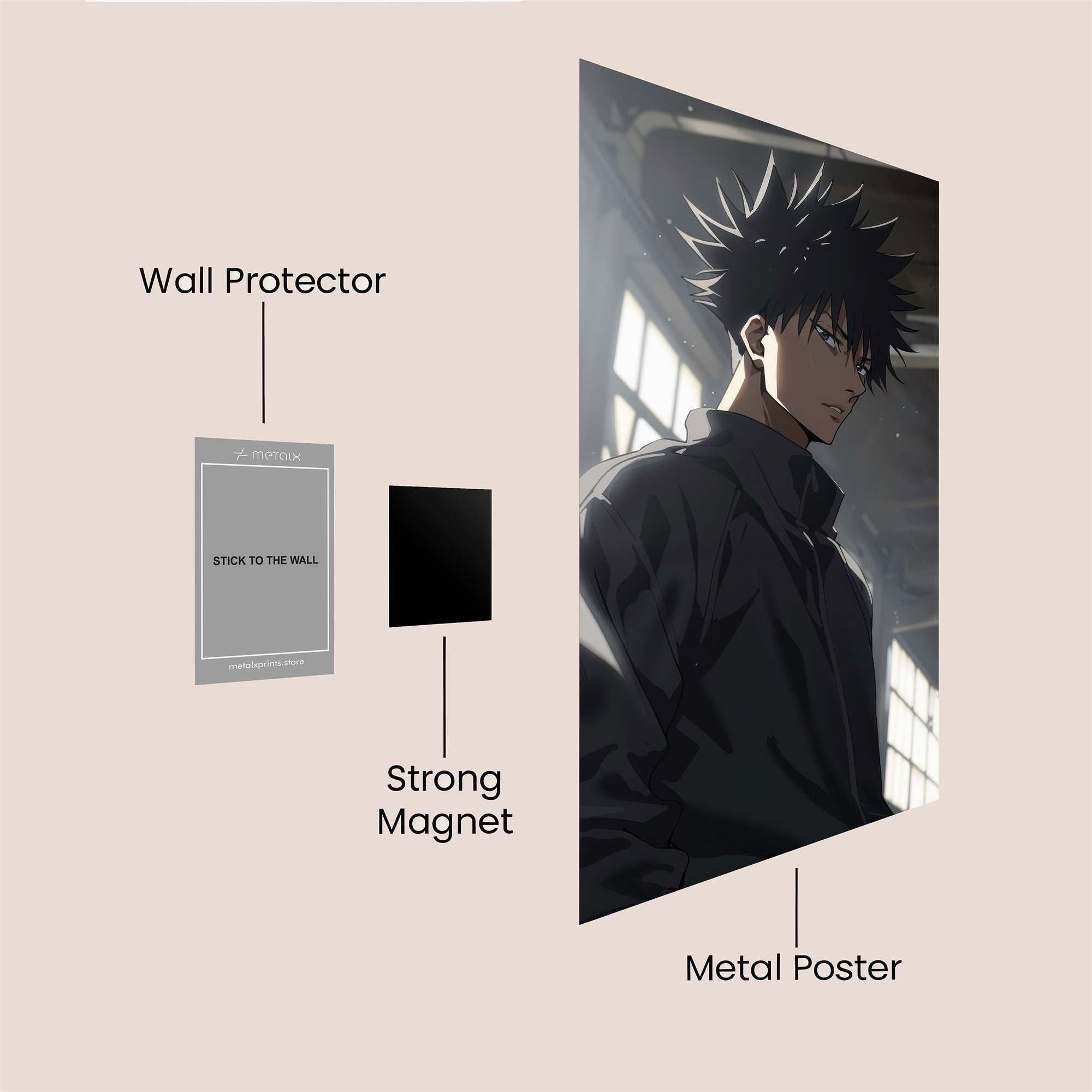 Megumi Mysterious Safe Wall Magnetic / M