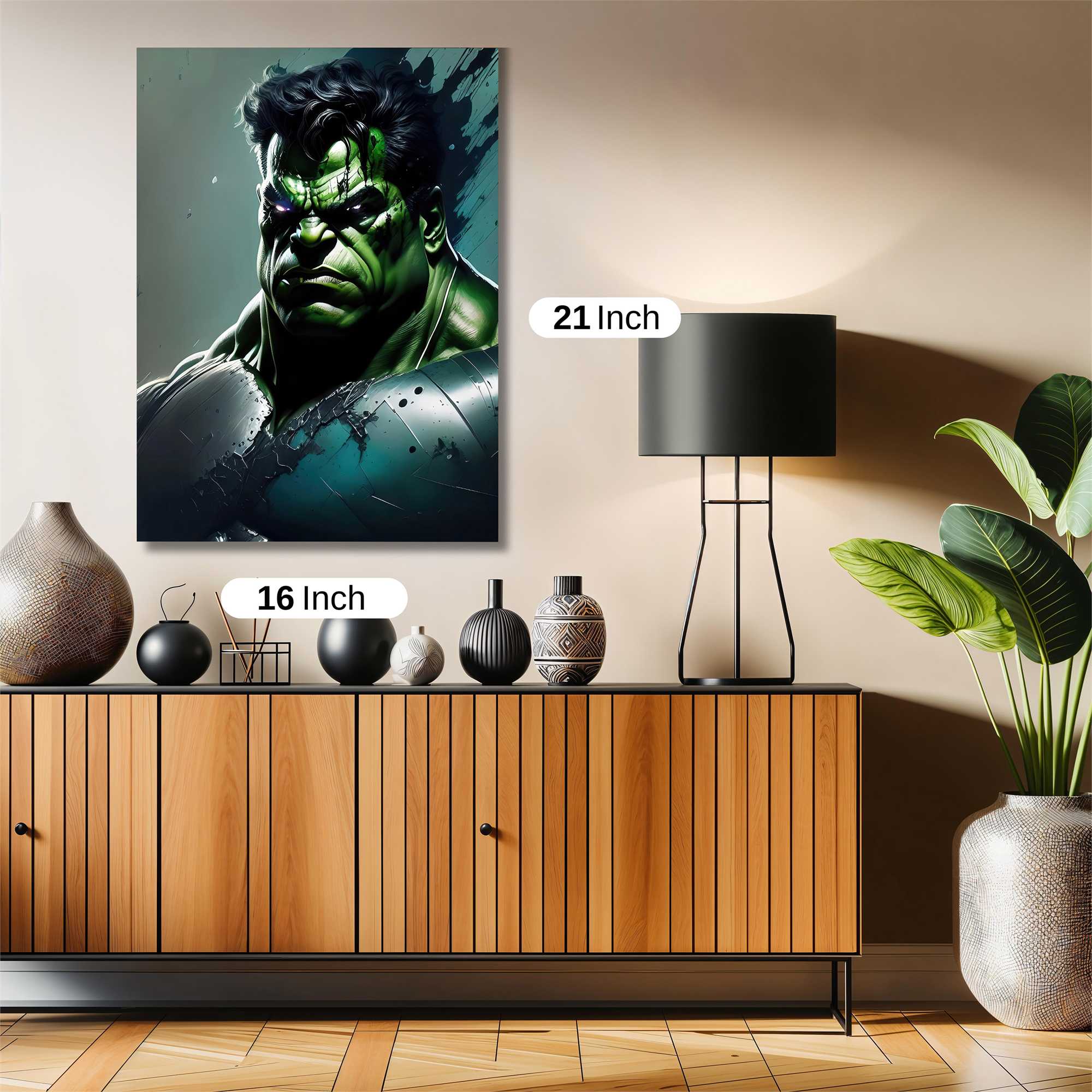 Hulk Brooding Safe Wall Magnetic / M