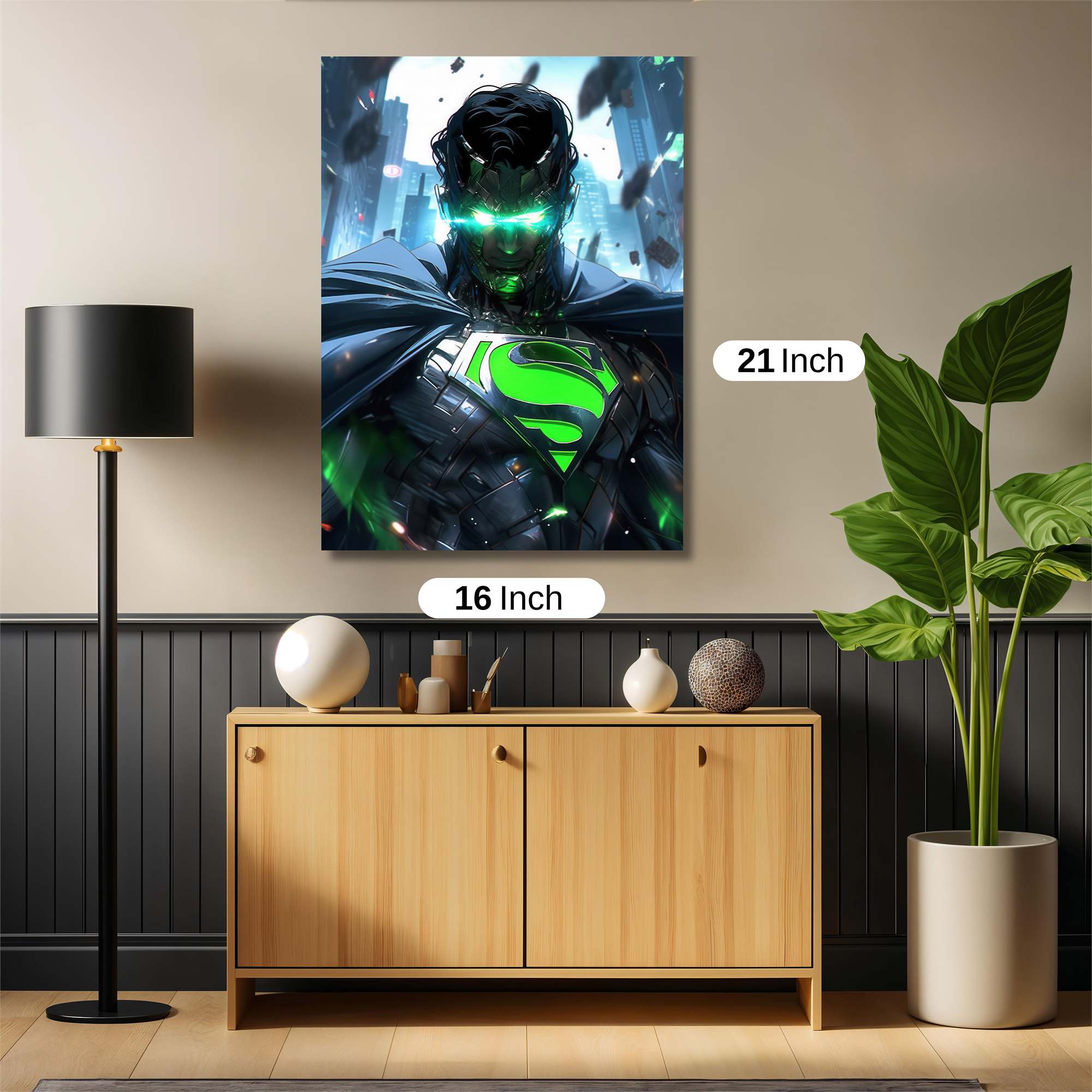 Cyborg Sentinel Safe Wall Magnetic / M