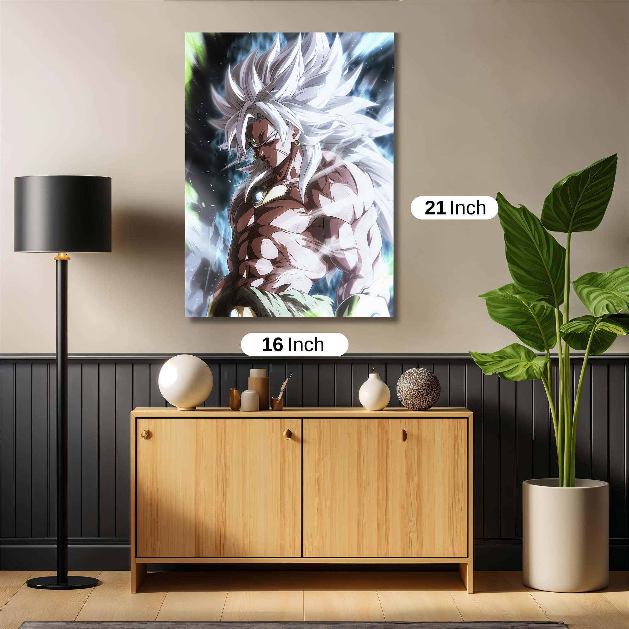 Broly Radiant Safe Wall Magnetic / M